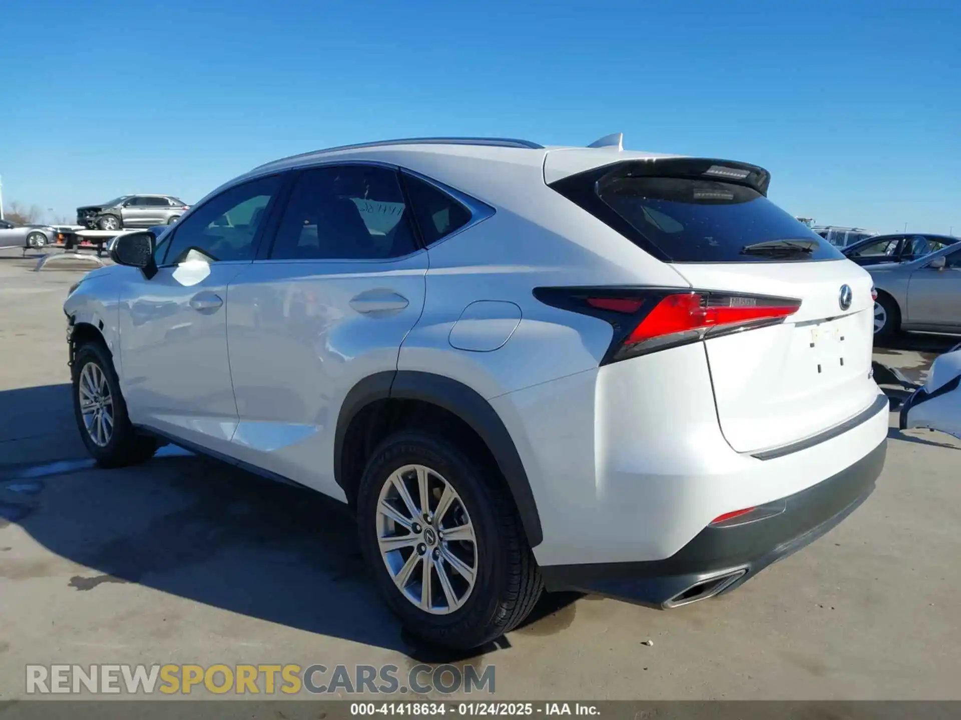 3 Photograph of a damaged car JTJDARBZ8M5033106 LEXUS NX 300 2021