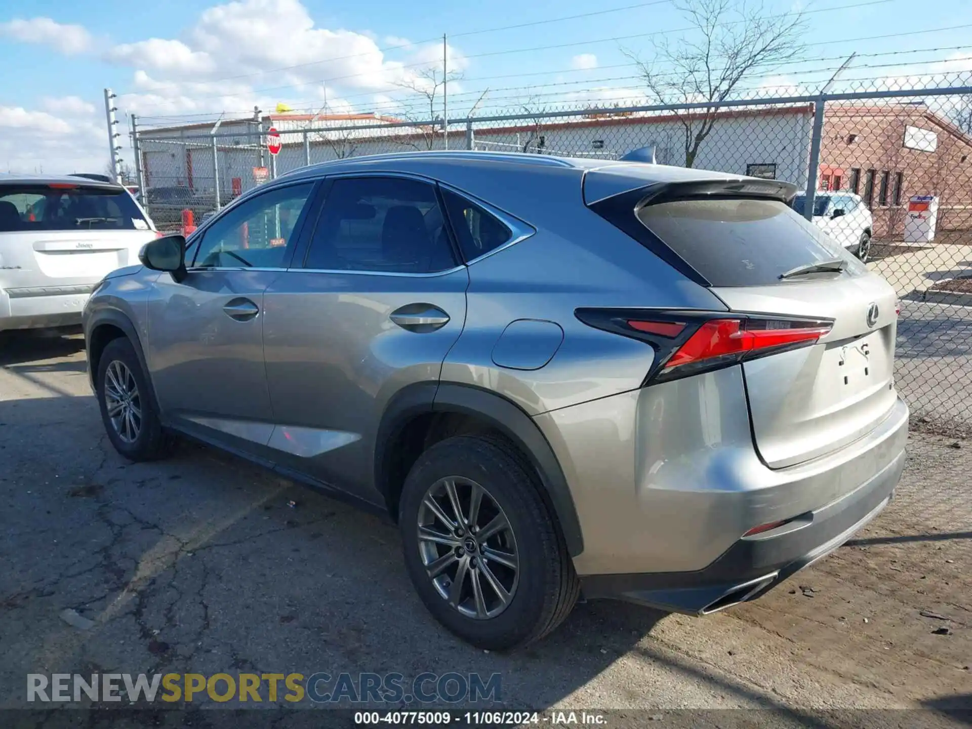 3 Photograph of a damaged car JTJDARBZ9M2196218 LEXUS NX 300 2021