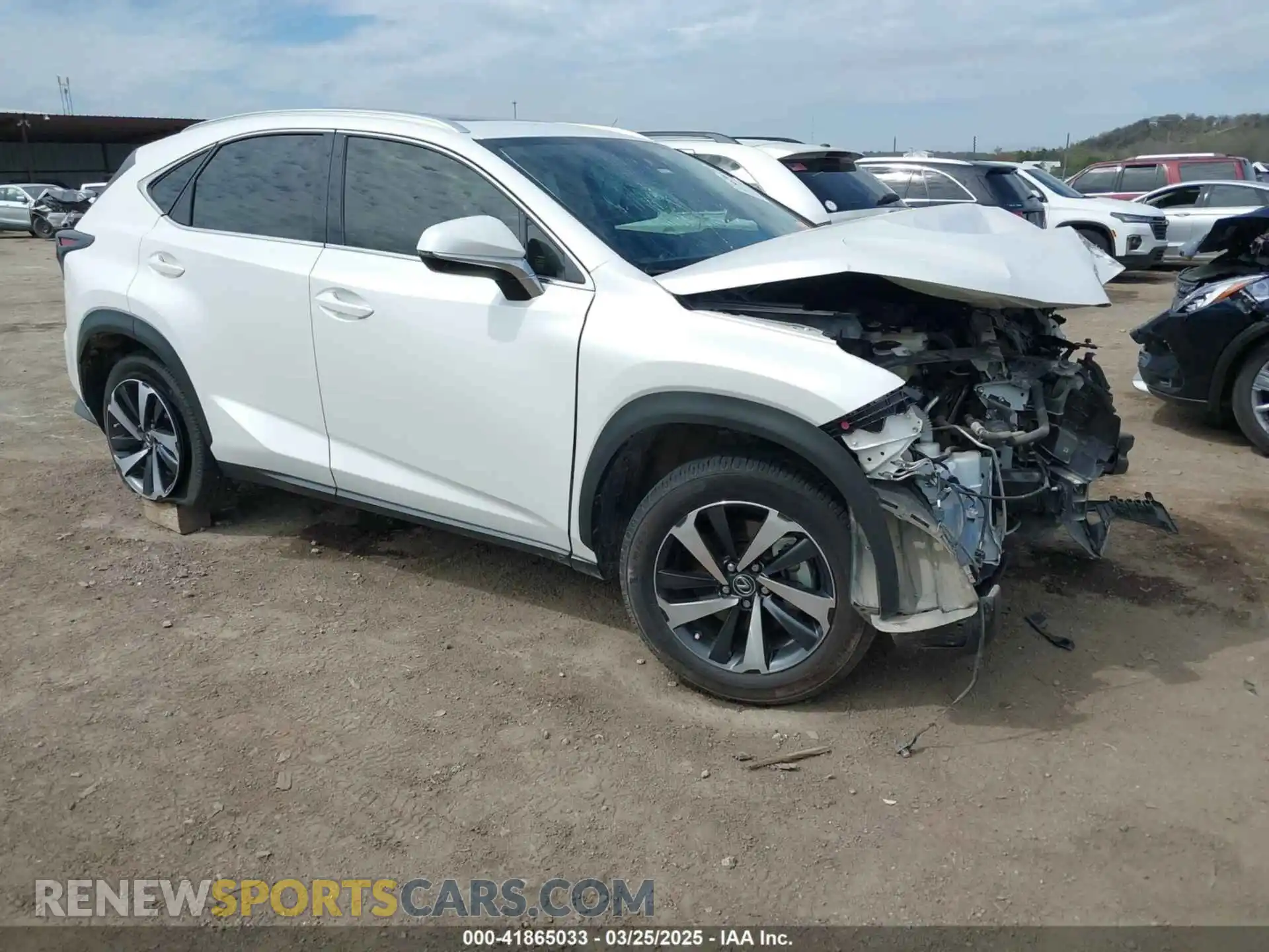 1 fotografías del automóvil dañado JTJDARBZXM5022186 LEXUS NX 300 2021