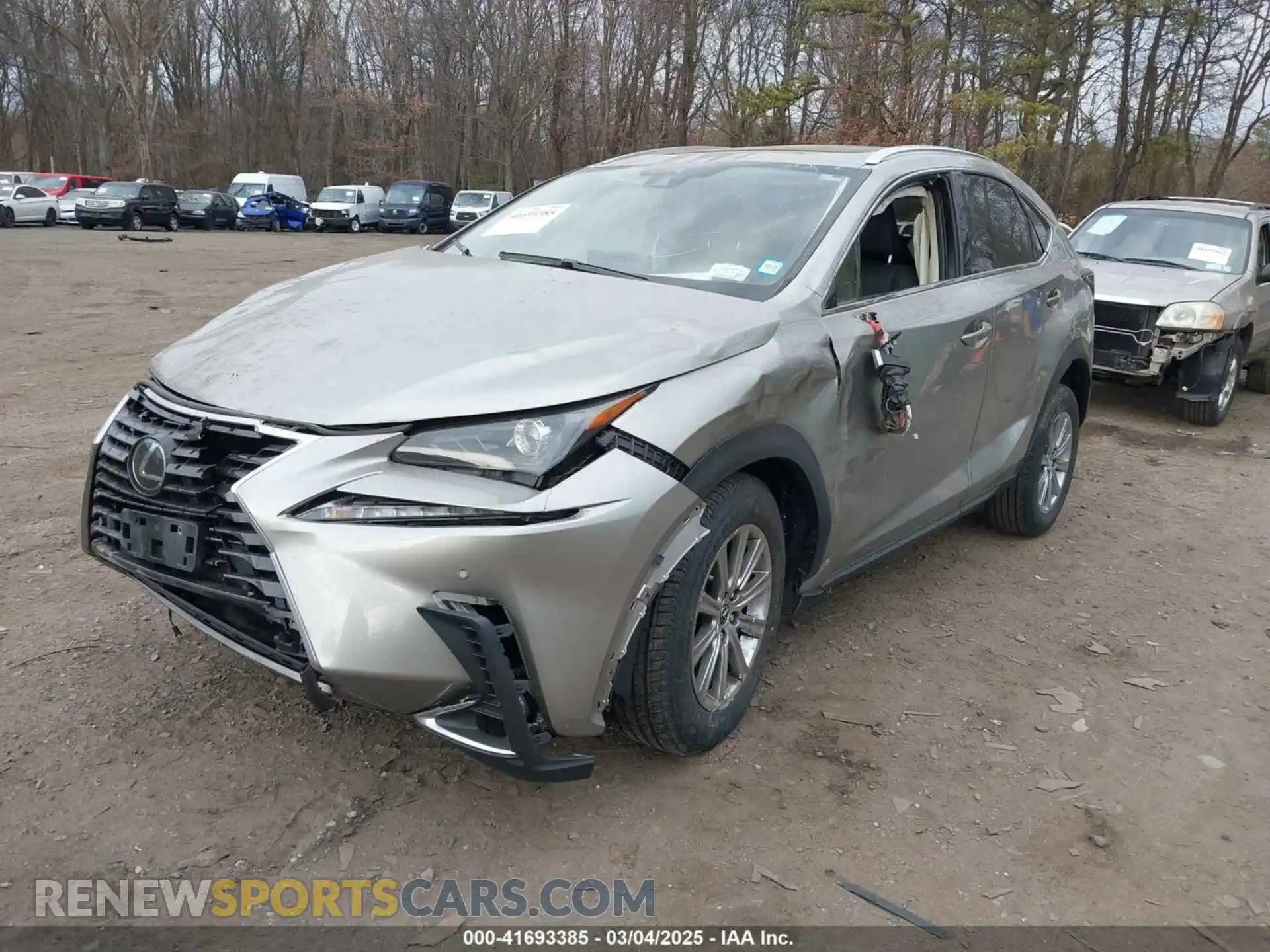 2 Photograph of a damaged car JTJDARDZ4M2242647 LEXUS NX 300 2021