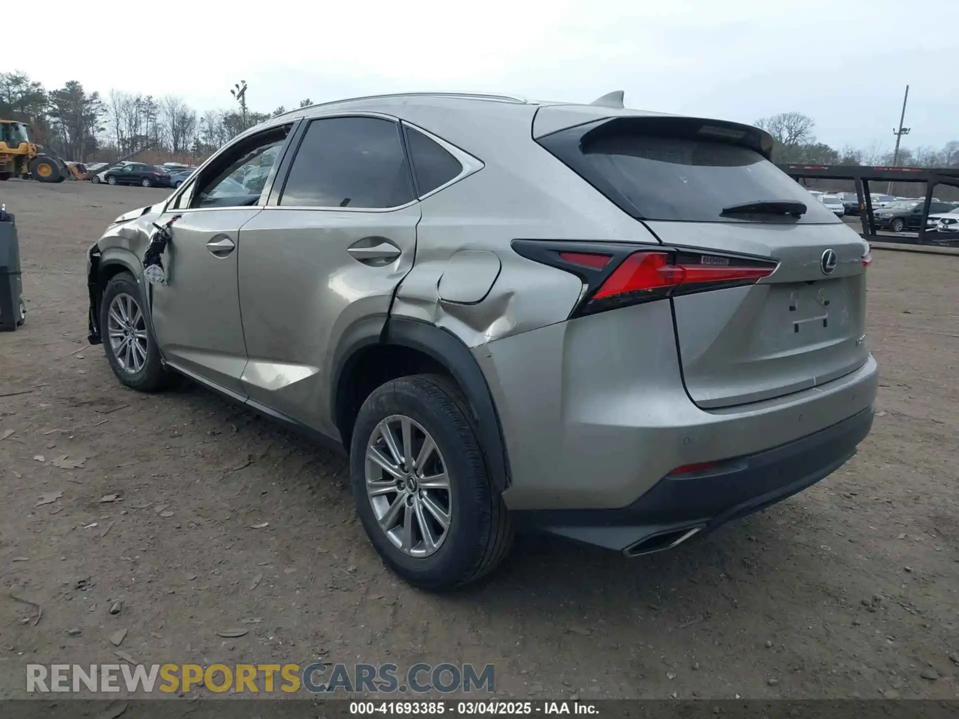3 Photograph of a damaged car JTJDARDZ4M2242647 LEXUS NX 300 2021