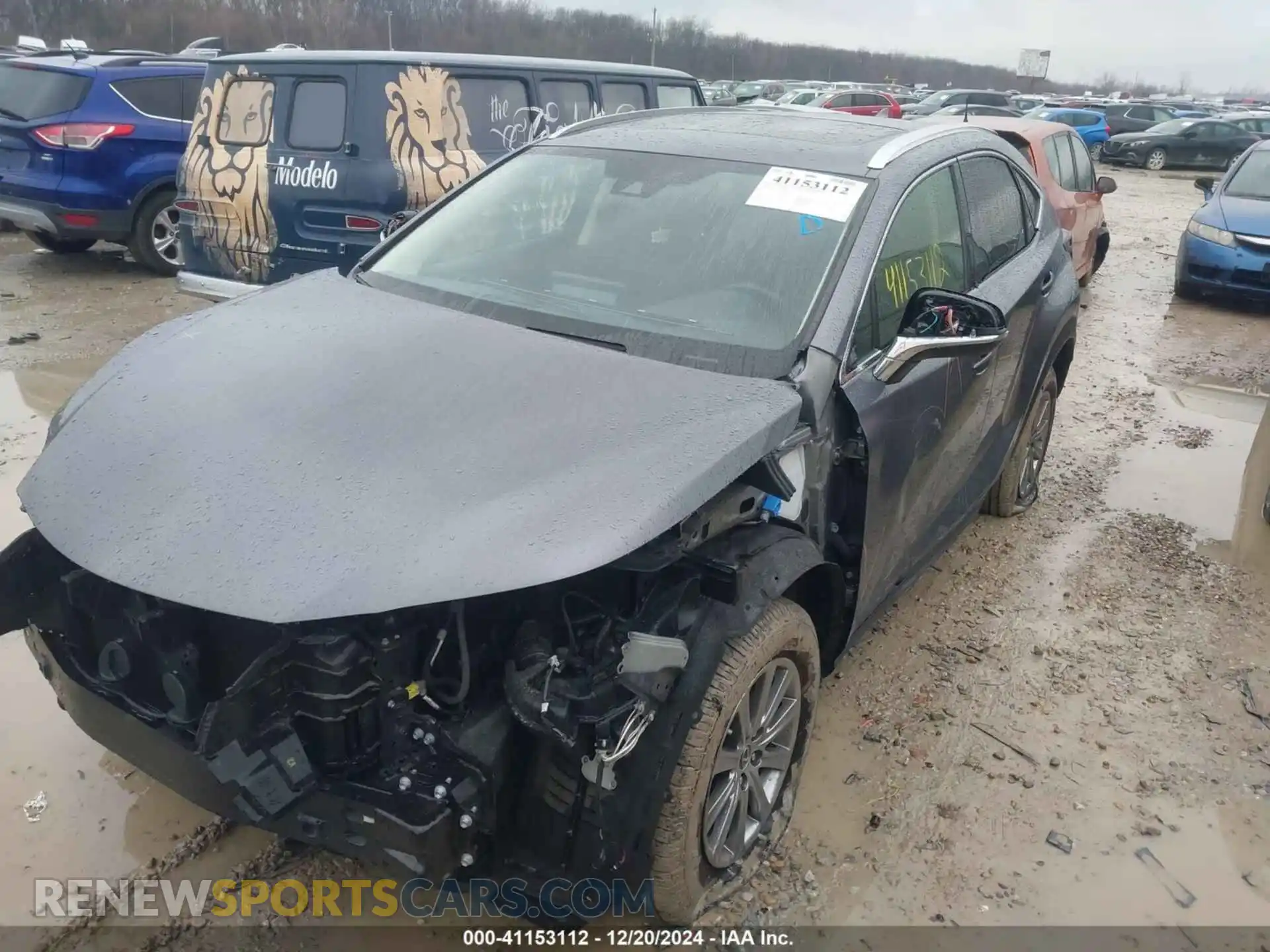 2 Photograph of a damaged car JTJDARDZ6M2256436 LEXUS NX 300 2021
