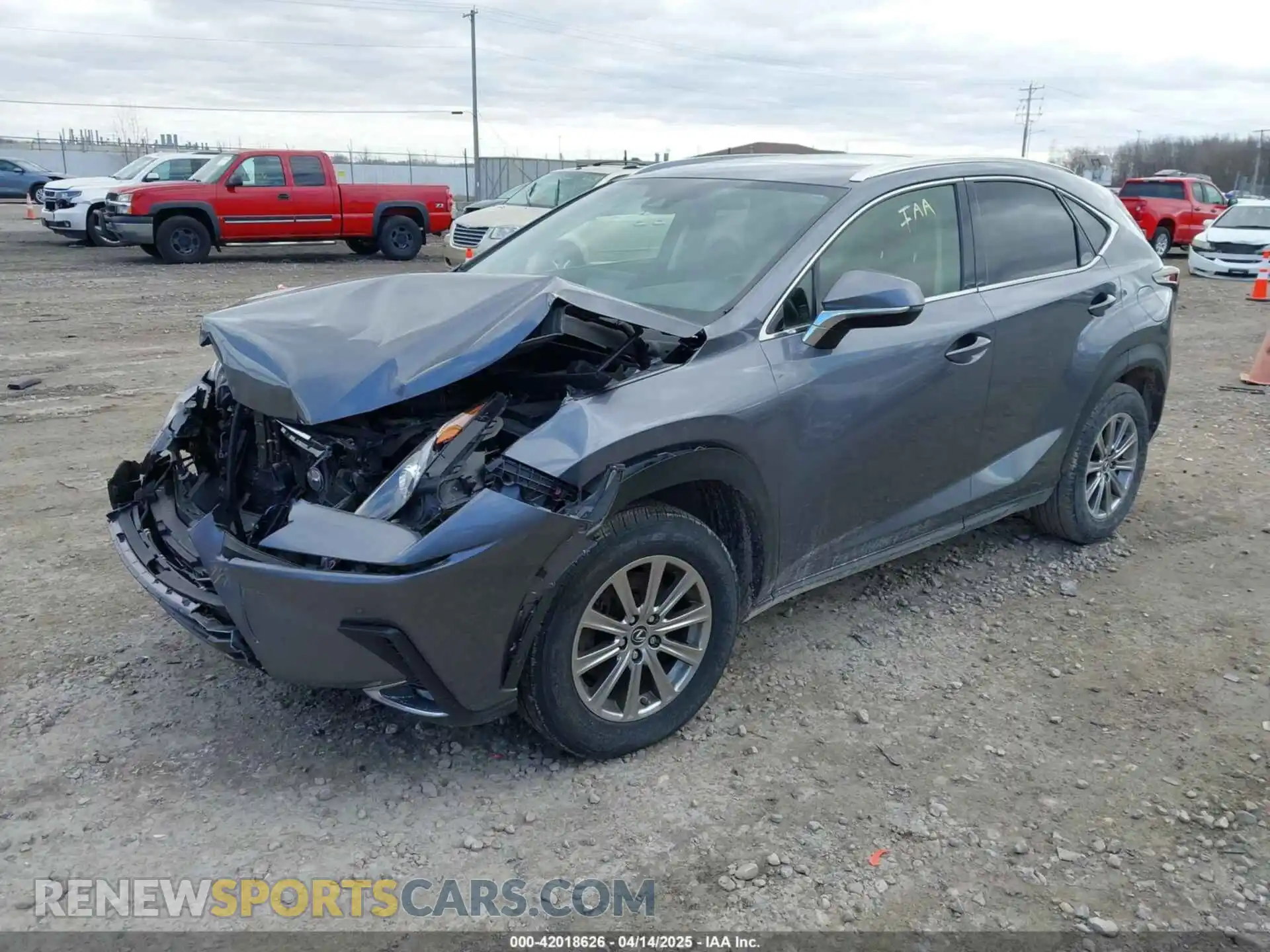 2 Photograph of a damaged car JTJDARDZ6M2257909 LEXUS NX 300 2021