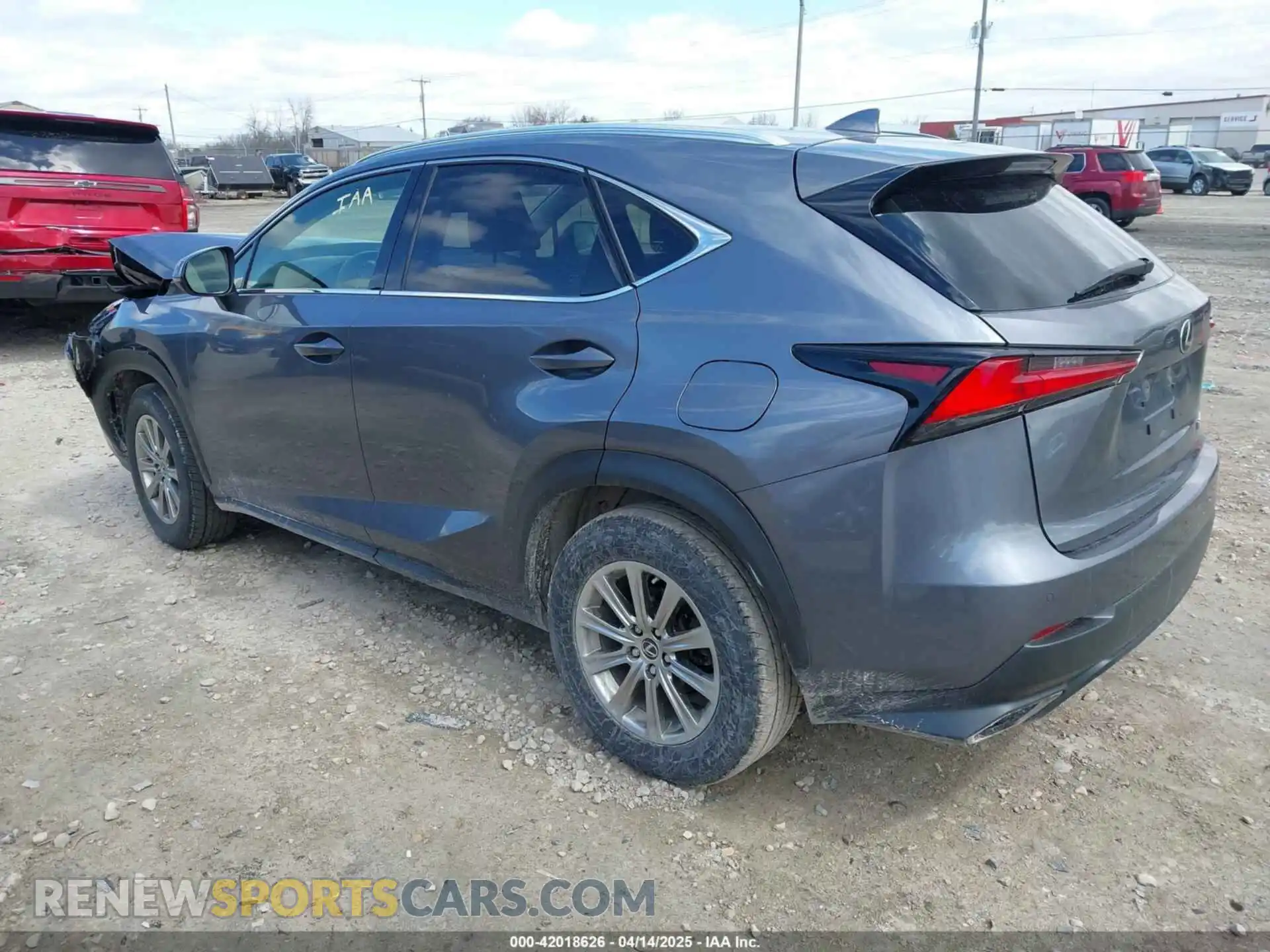 3 Photograph of a damaged car JTJDARDZ6M2257909 LEXUS NX 300 2021