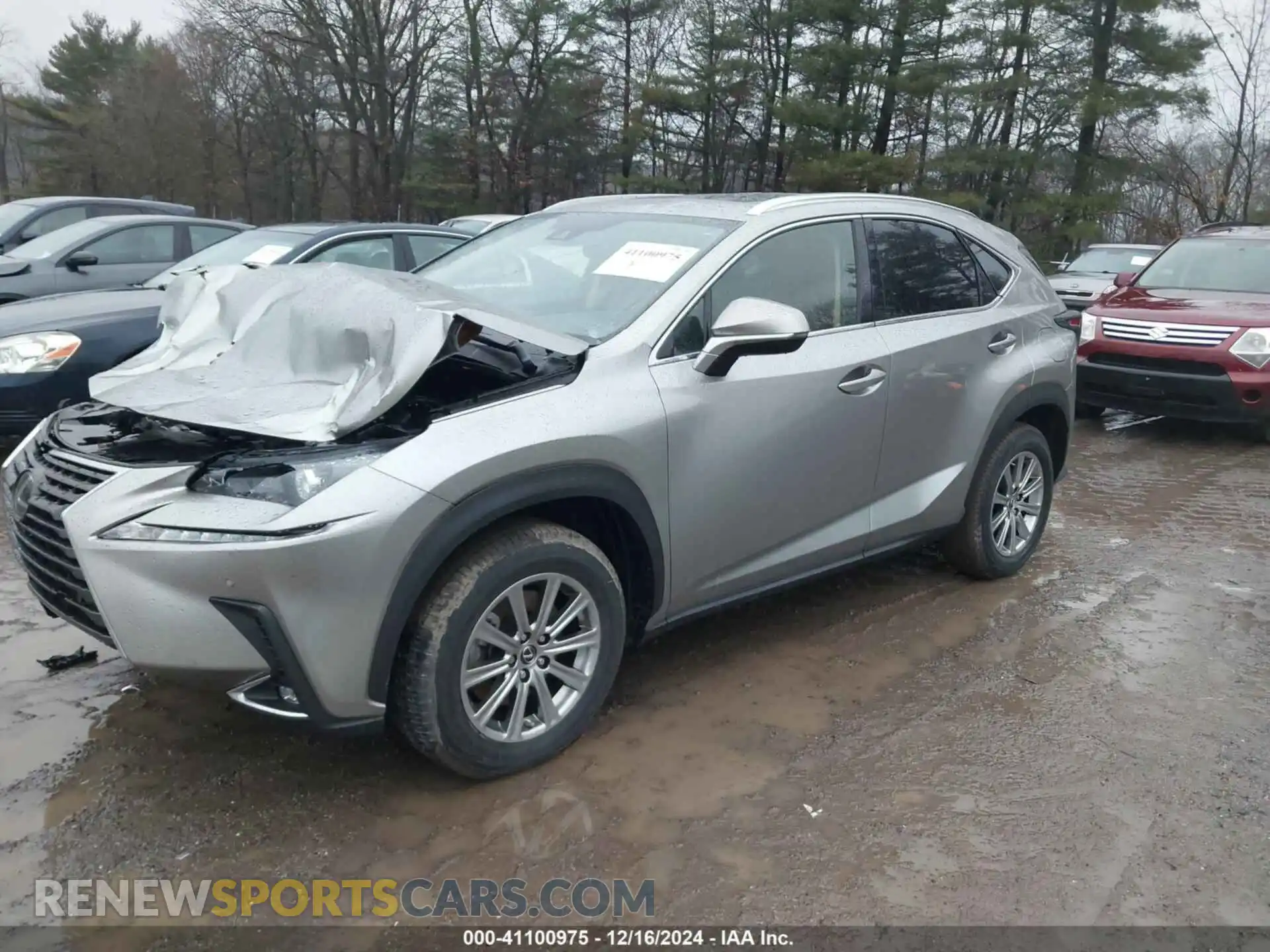 2 Photograph of a damaged car JTJDARDZ8M2248175 LEXUS NX 300 2021