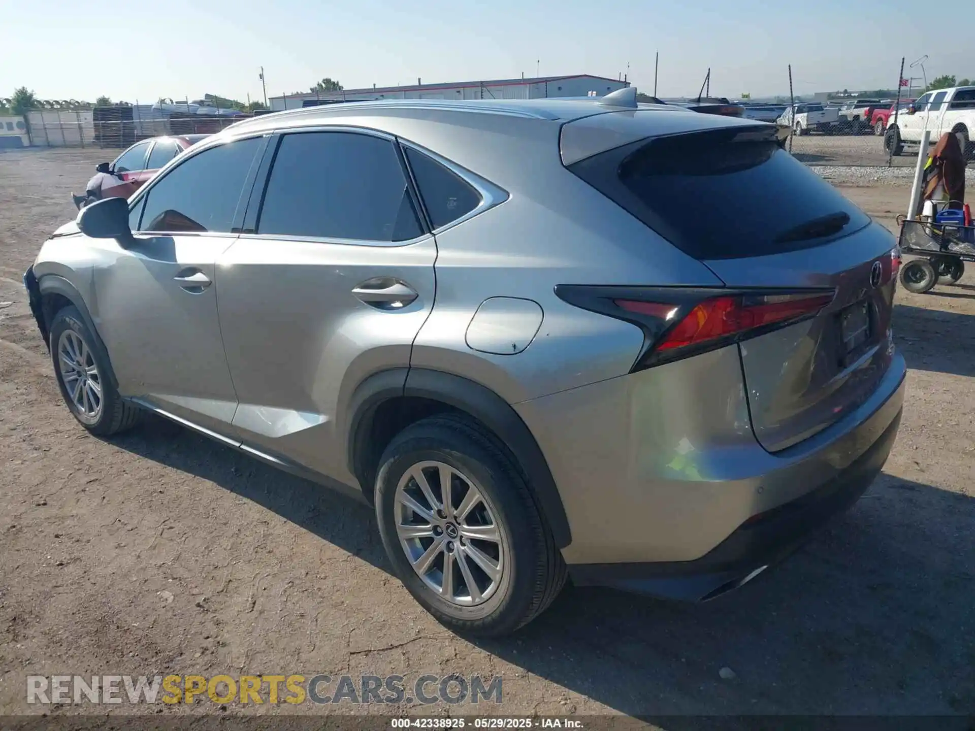 3 Photograph of a damaged car JTJDARDZ9M2248489 LEXUS NX 300 2021
