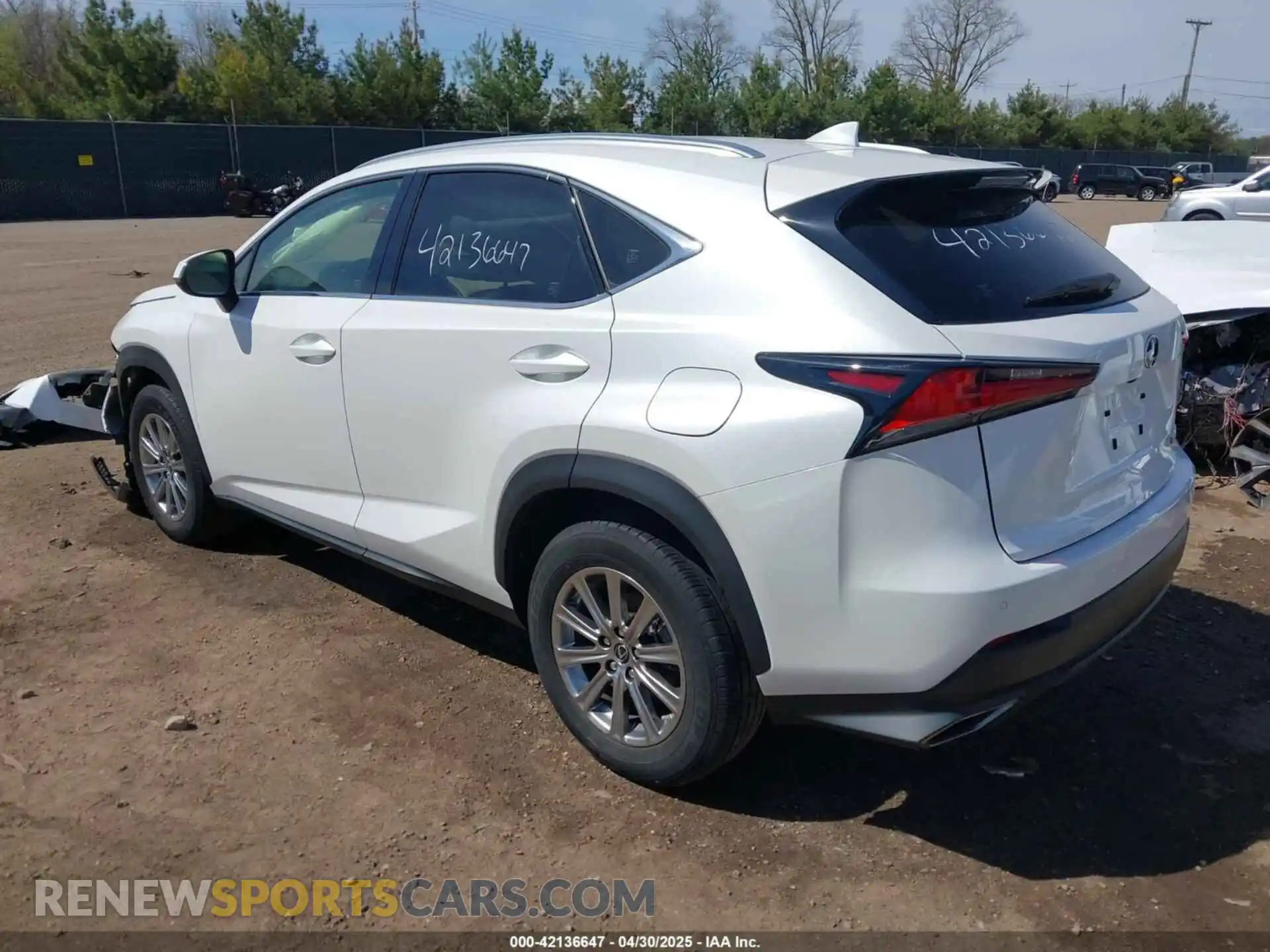 3 Photograph of a damaged car JTJDARDZXM5021147 LEXUS NX 300 2021
