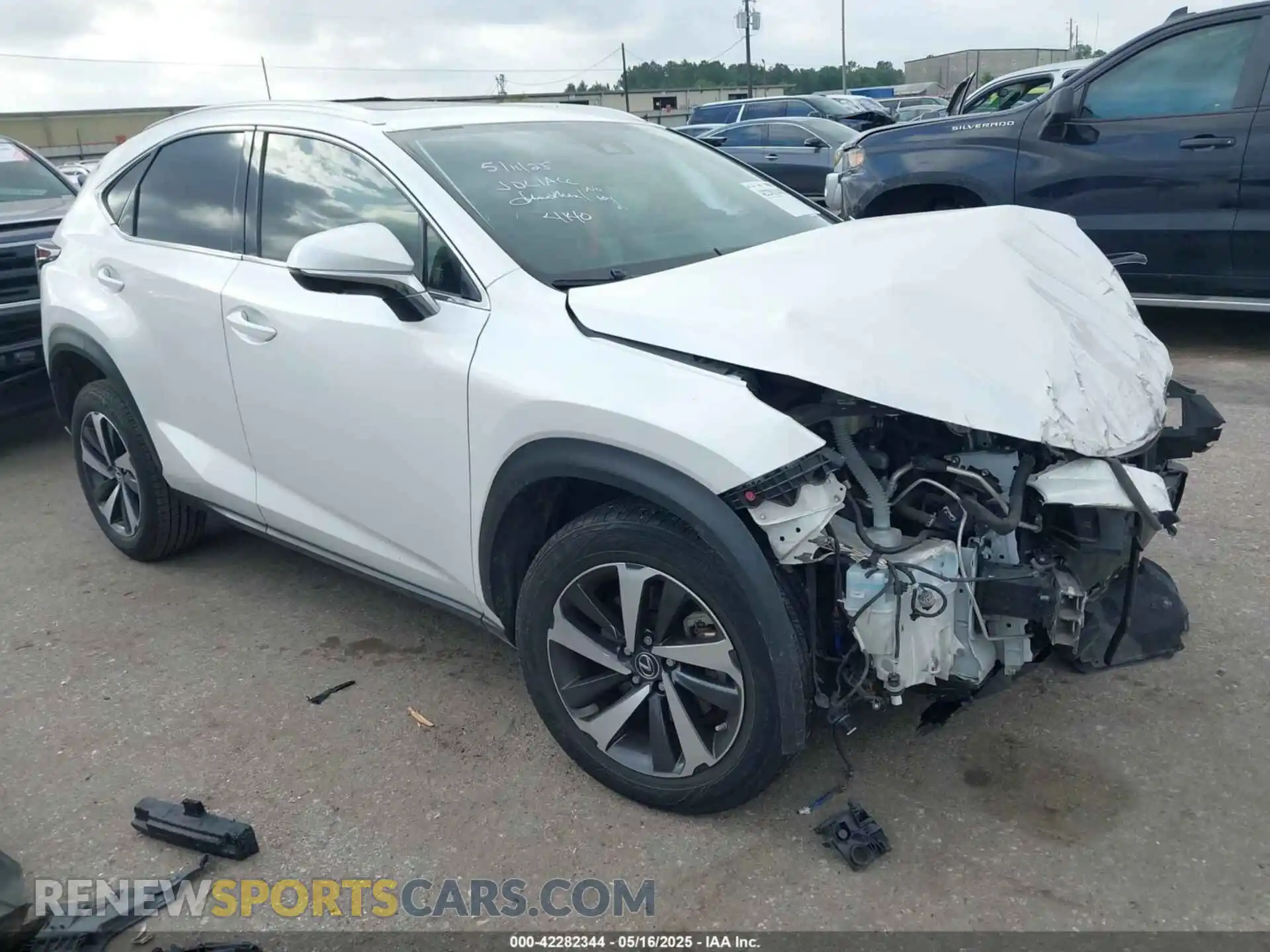 1 Фотография поврежденного автомобиля JTJGARBZ0M5024140 LEXUS NX 300 2021