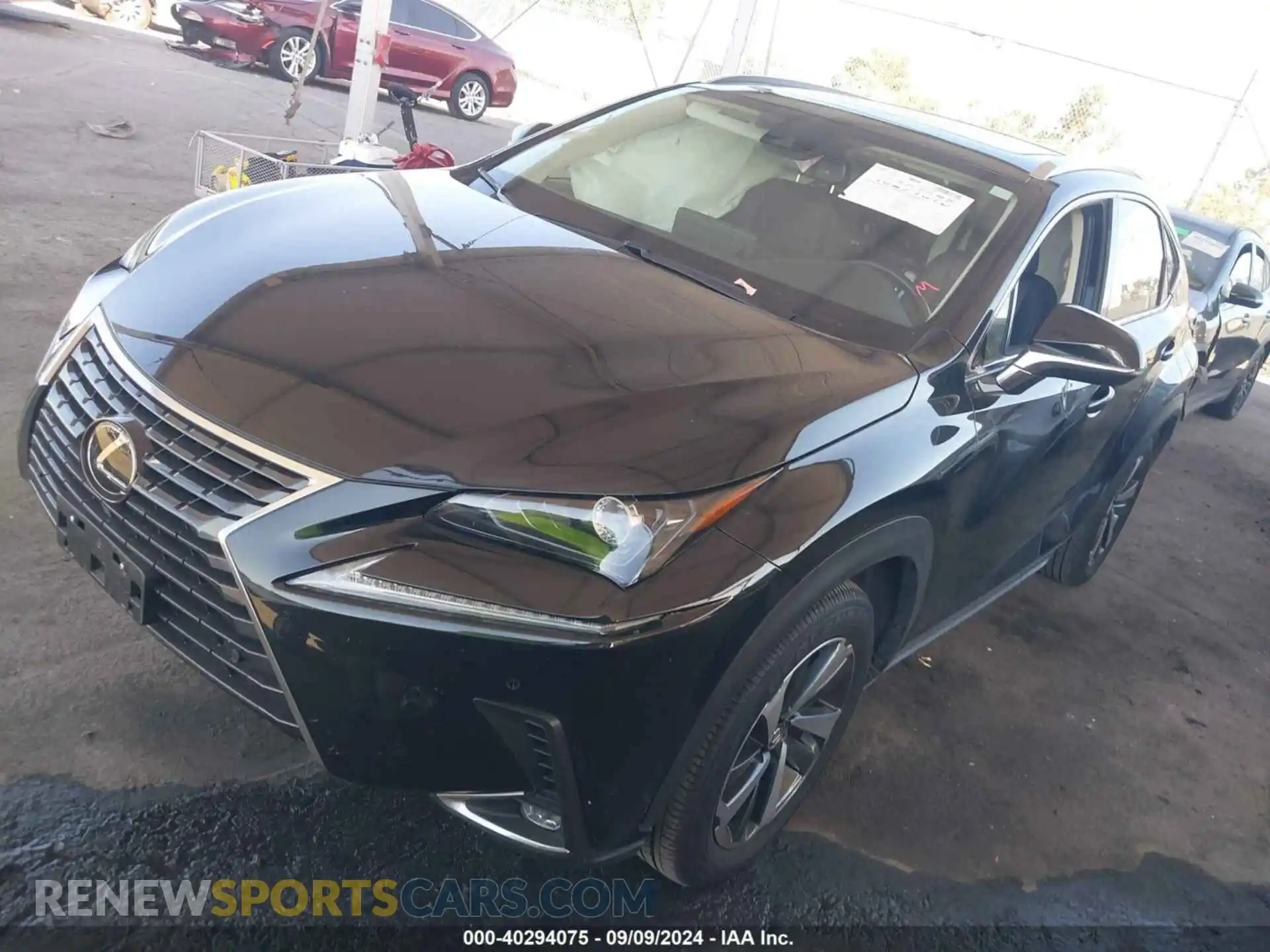 2 Photograph of a damaged car JTJGARBZ2M2188815 LEXUS NX 300 2021