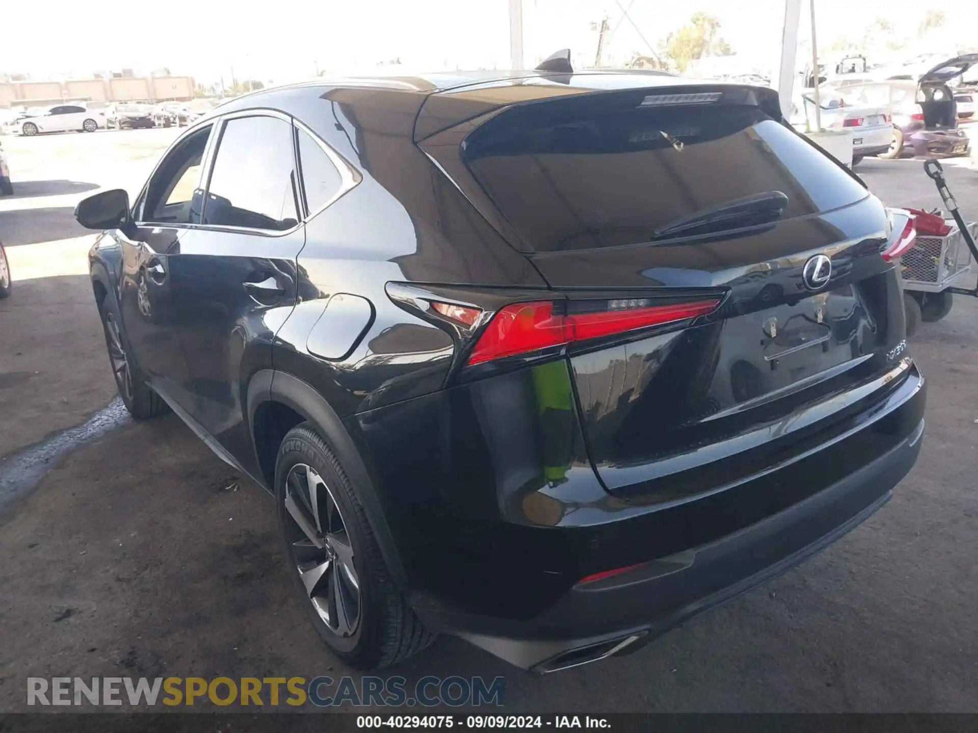 3 Photograph of a damaged car JTJGARBZ2M2188815 LEXUS NX 300 2021