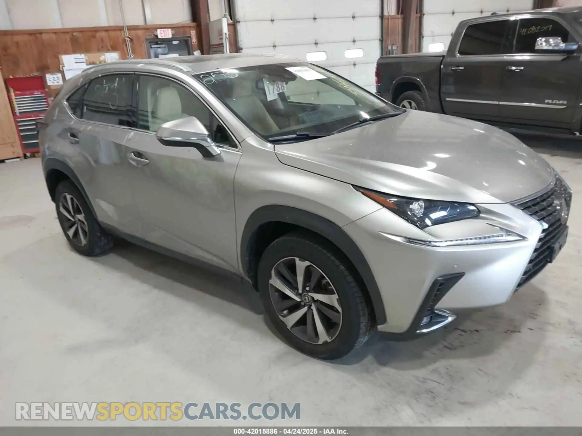 1 Photograph of a damaged car JTJGARDZ6M2256045 LEXUS NX 300 2021