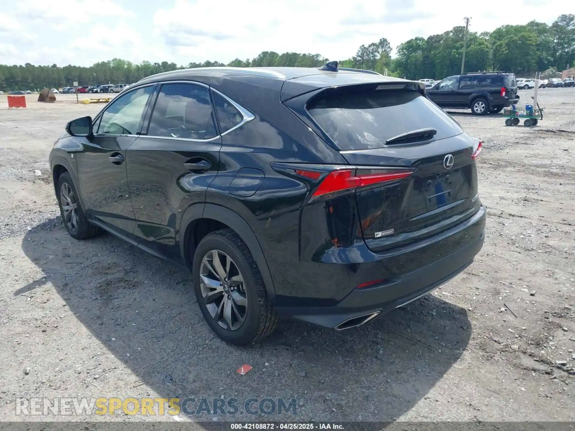 3 Photograph of a damaged car JTJSARBZ0M2195160 LEXUS NX 300 2021
