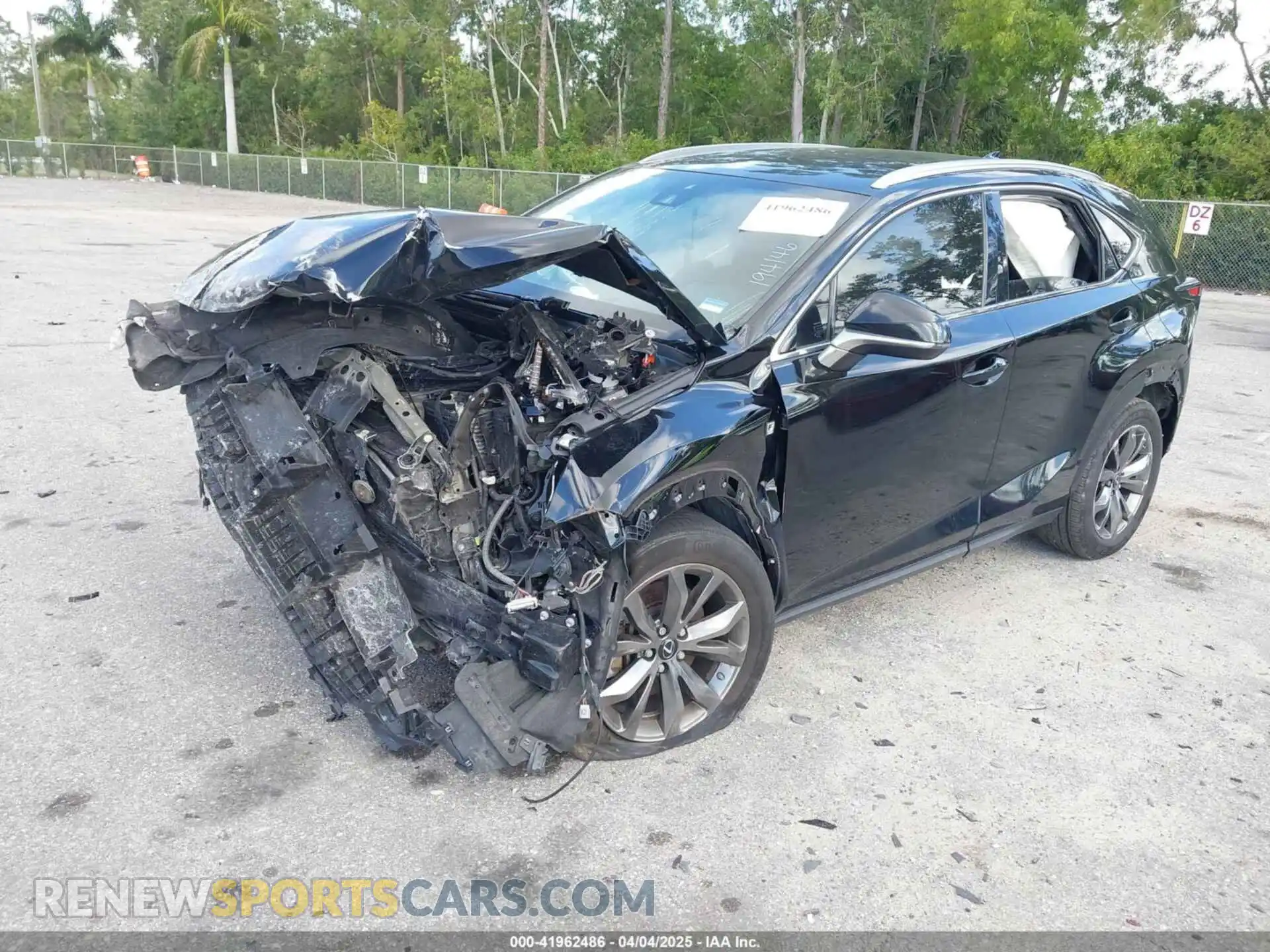 2 Photograph of a damaged car JTJSARBZ1M2194146 LEXUS NX 300 2021
