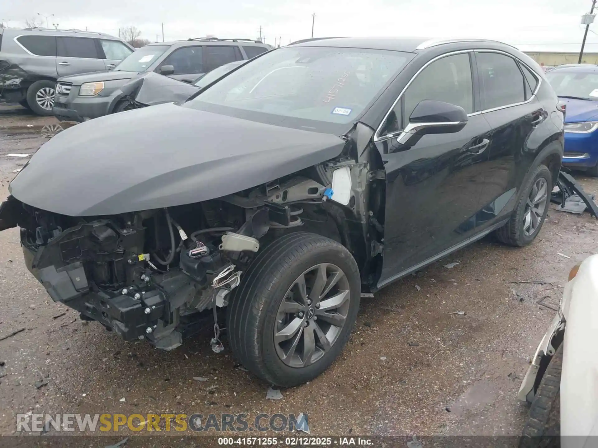 2 Photograph of a damaged car JTJSARBZ2M2190994 LEXUS NX 300 2021