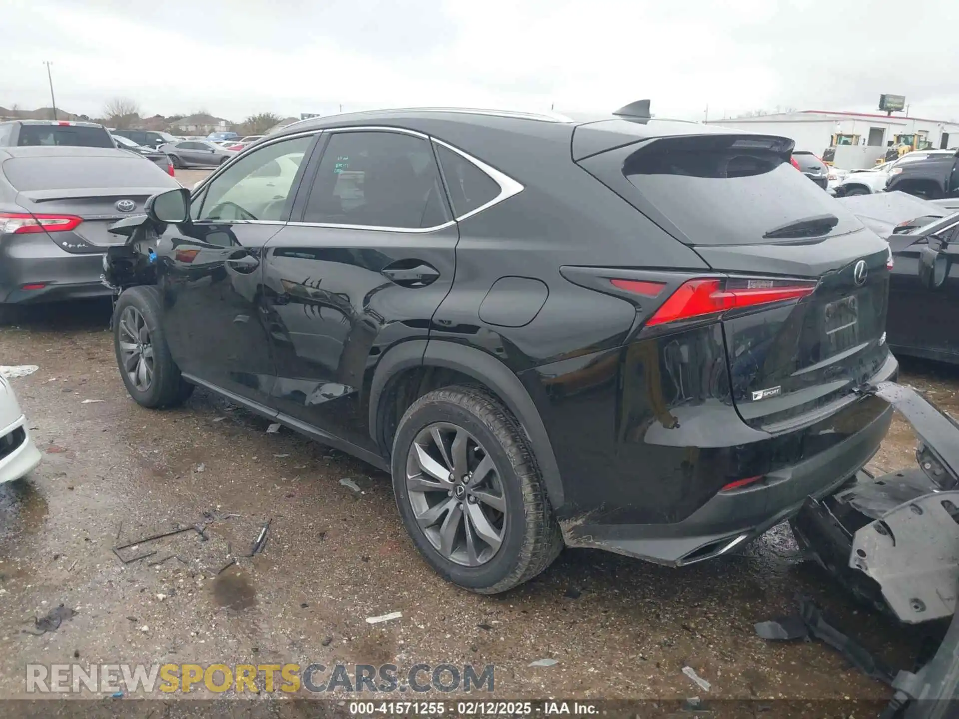 3 Photograph of a damaged car JTJSARBZ2M2190994 LEXUS NX 300 2021