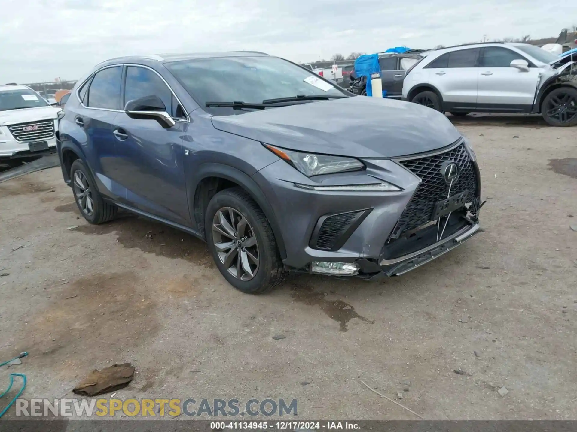 1 Photograph of a damaged car JTJSARBZ4M2203258 LEXUS NX 300 2021