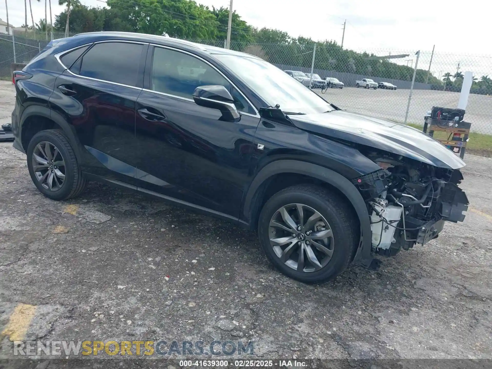 1 fotografías del automóvil dañado JTJSARBZ5M2179908 LEXUS NX 300 2021