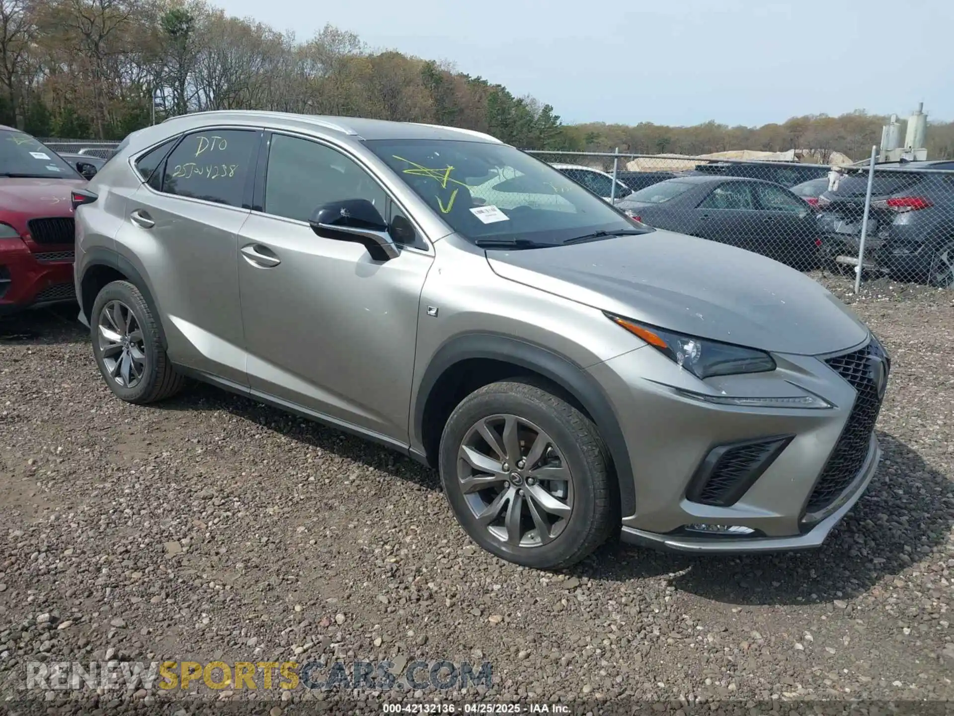 1 Photograph of a damaged car JTJSARBZ6M2198354 LEXUS NX 300 2021