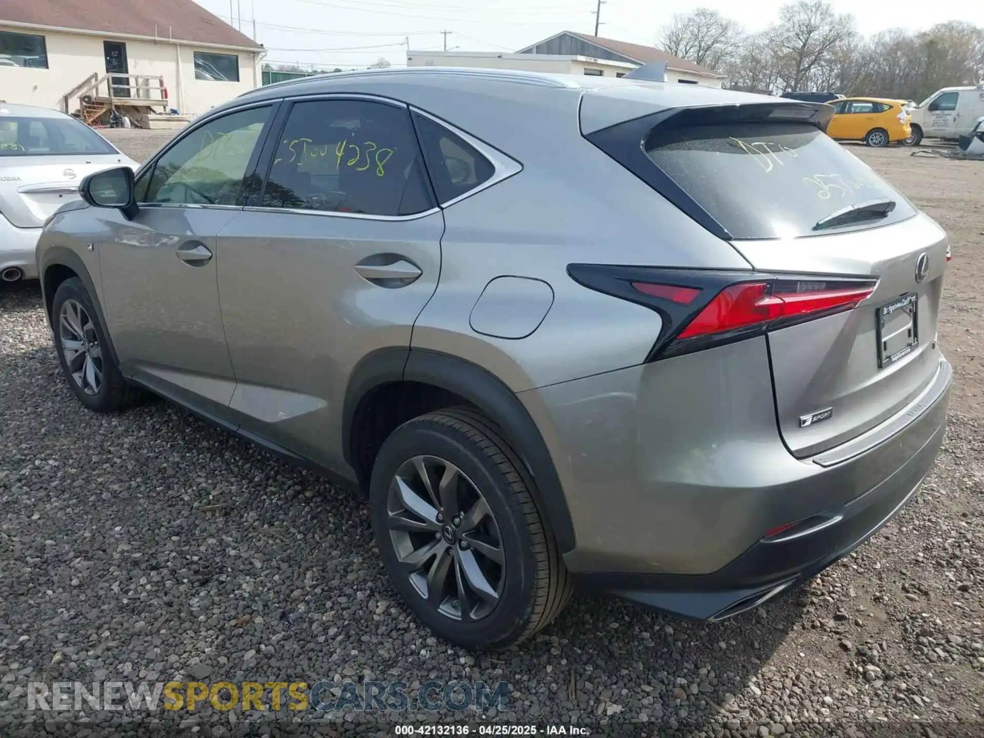 3 Photograph of a damaged car JTJSARBZ6M2198354 LEXUS NX 300 2021