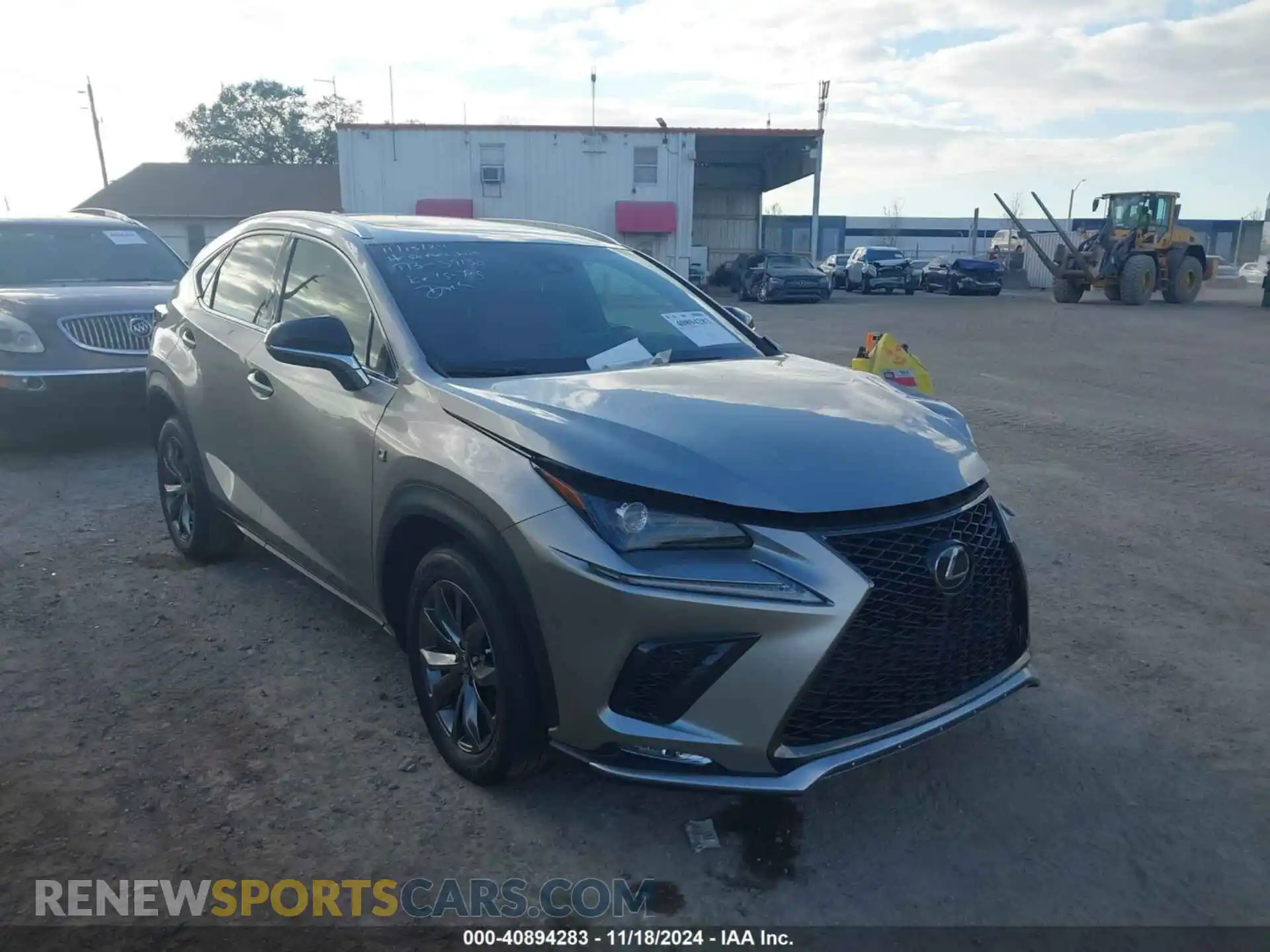 1 Фотография поврежденного автомобиля JTJSARBZXM2190953 LEXUS NX 300 2021