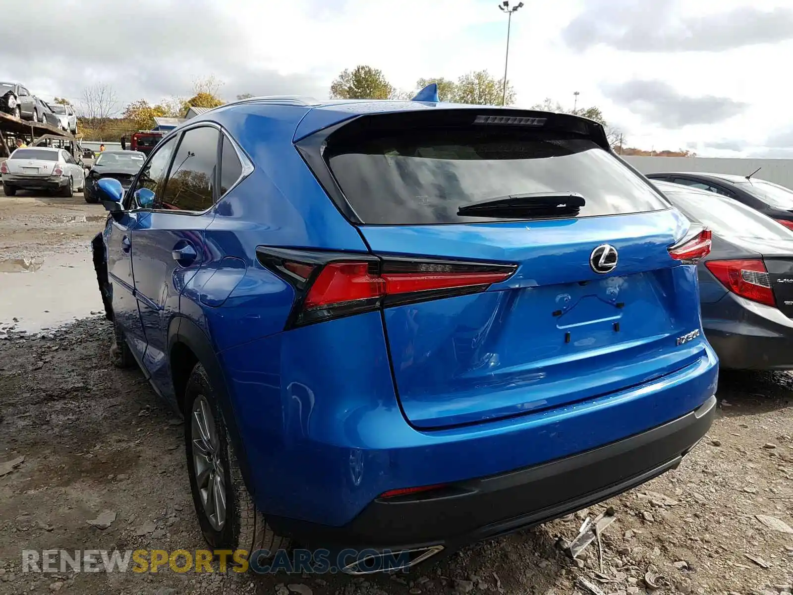 3 Photograph of a damaged car JTJBARBZ2K2196114 LEXUS NX 300 BAS 2019