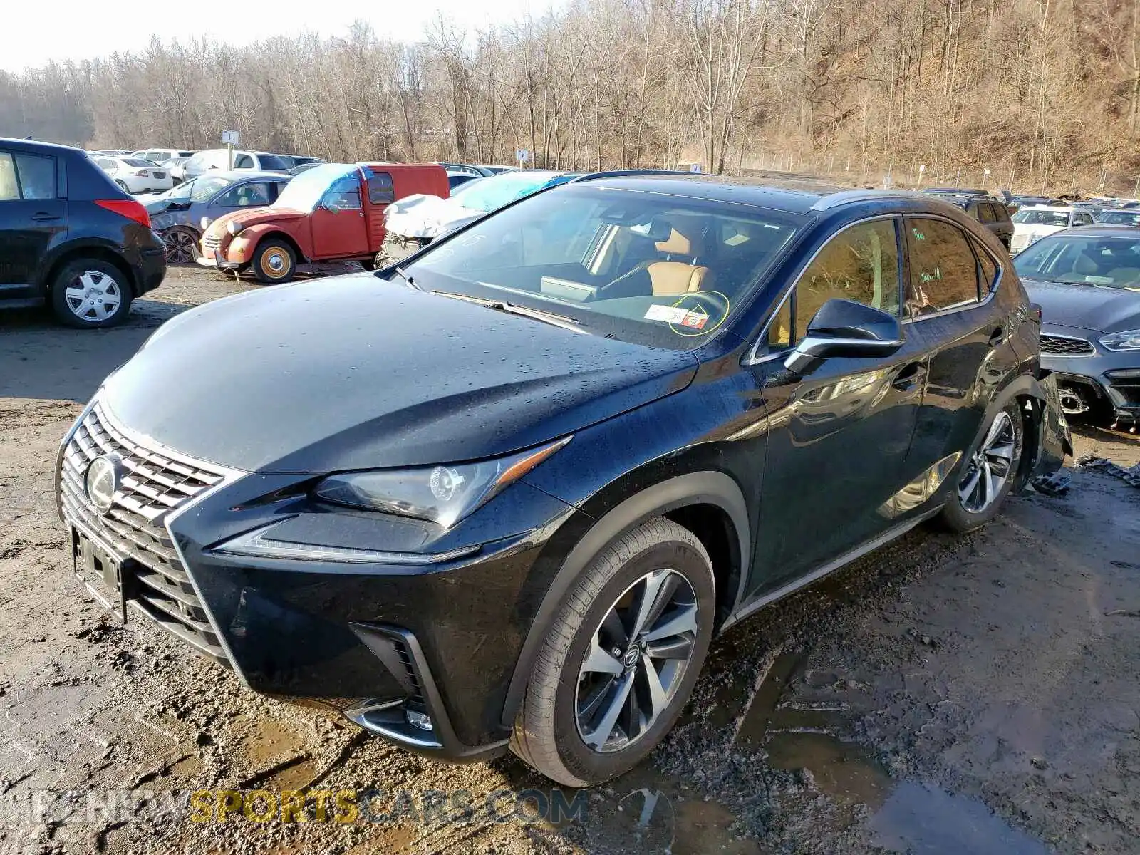 2 Photograph of a damaged car JTJBARBZ3K2208920 LEXUS NX 300 BAS 2019