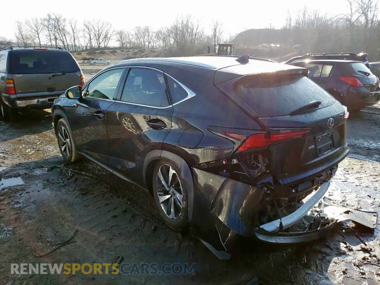 3 Photograph of a damaged car JTJBARBZ3K2208920 LEXUS NX 300 BAS 2019