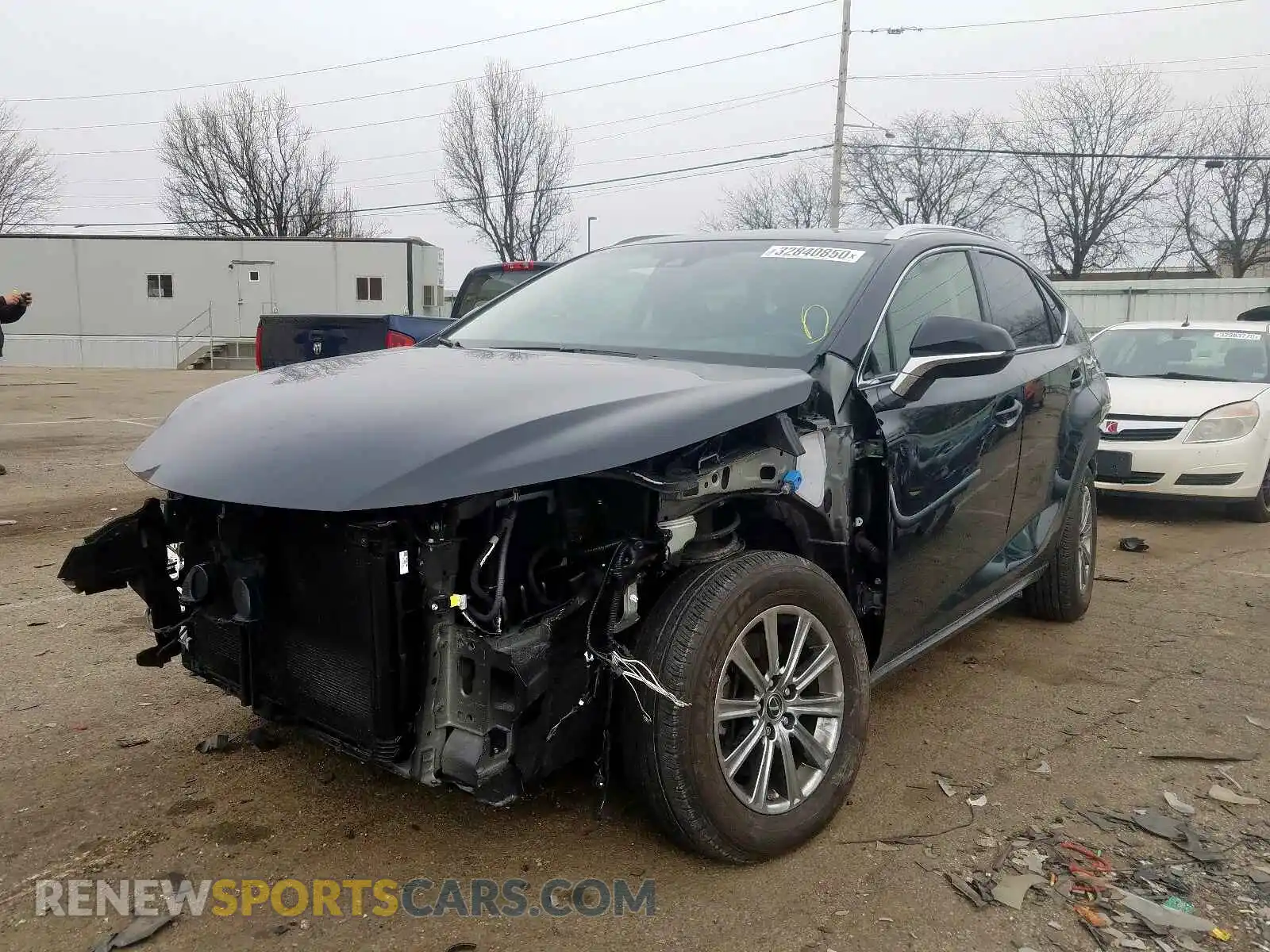 2 Photograph of a damaged car JTJBARBZ9K2197146 LEXUS NX 300 BAS 2019