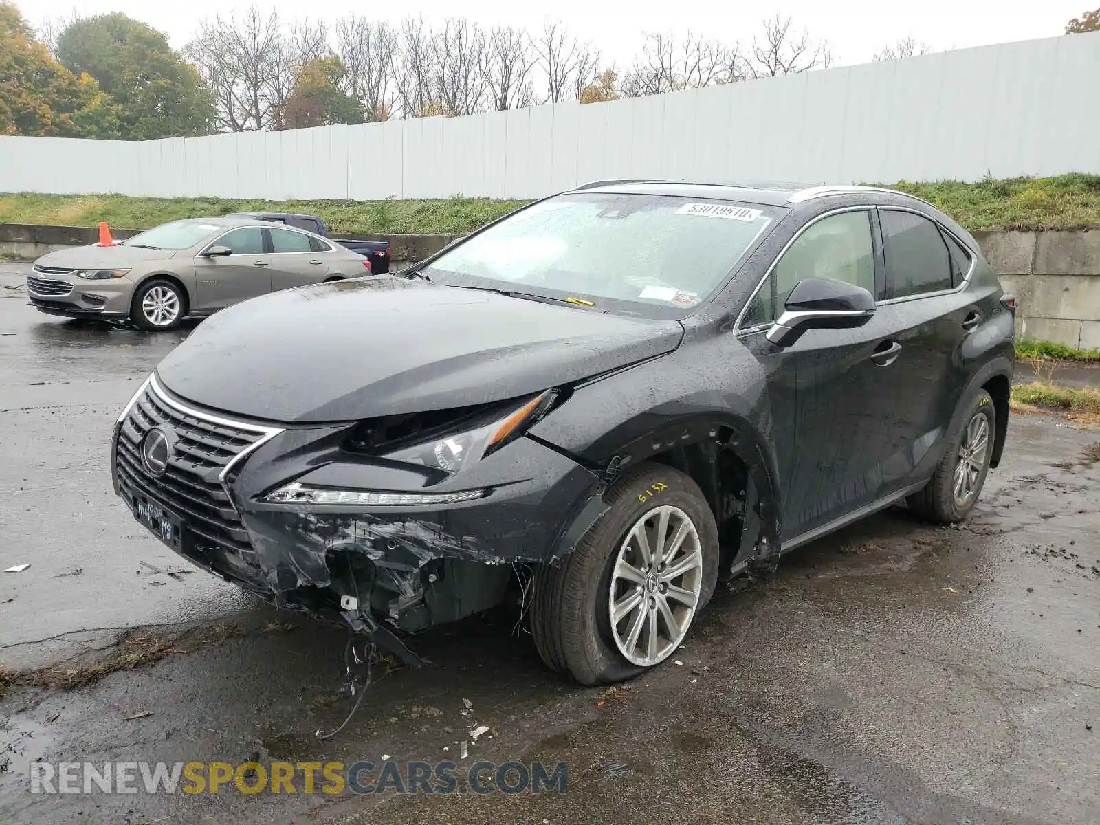 2 Photograph of a damaged car JTJBARBZXK2194692 LEXUS NX 300 BAS 2019