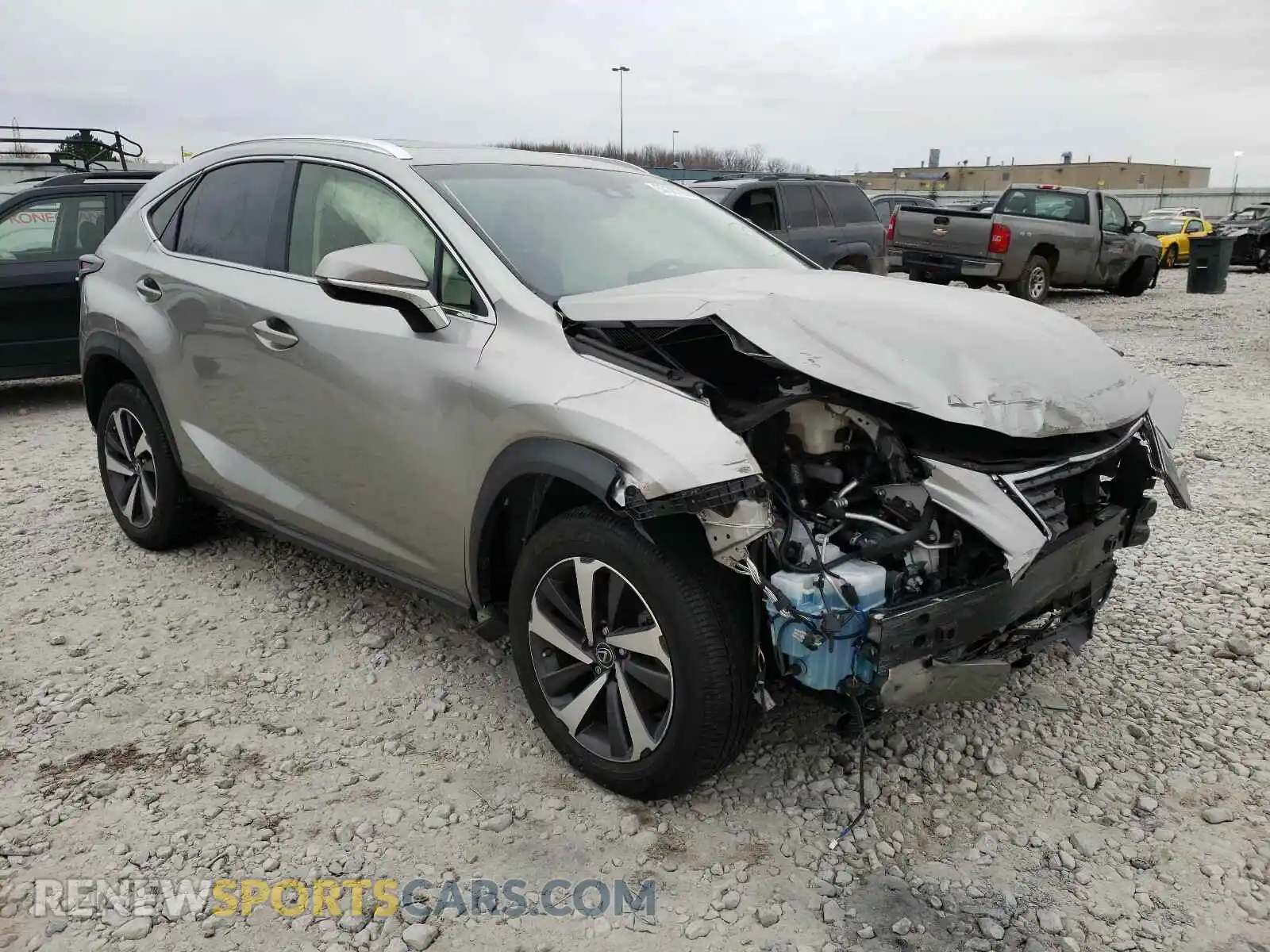 1 fotografías del automóvil dañado JTJBARBZXK2200460 LEXUS NX 300 BAS 2019