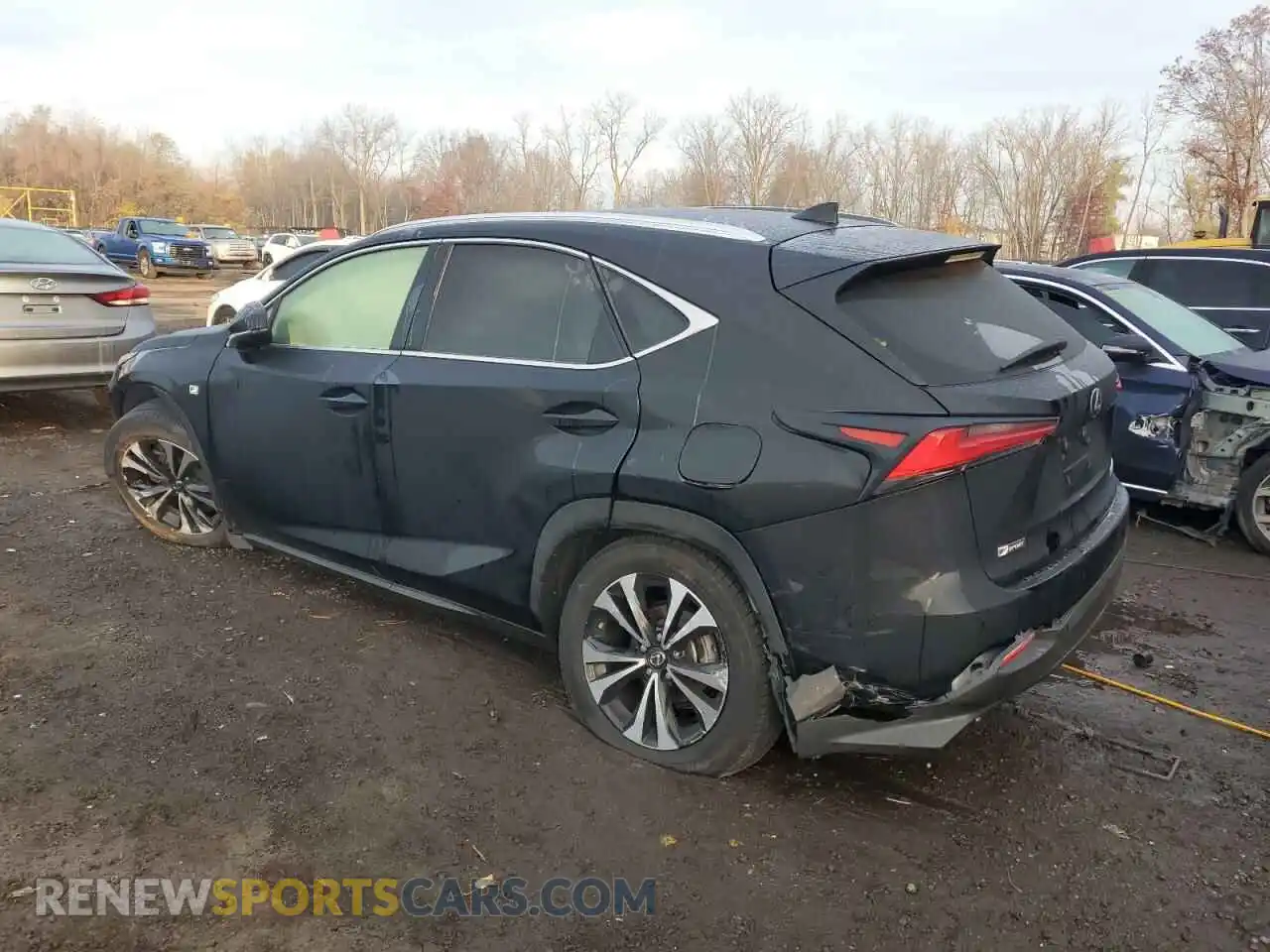 2 Photograph of a damaged car JTJSARDZ9L2220004 LEXUS NX 300 F S 2020