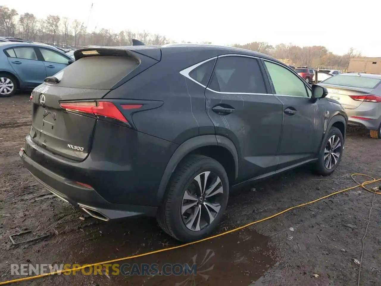 3 Photograph of a damaged car JTJSARDZ9L2220004 LEXUS NX 300 F S 2020