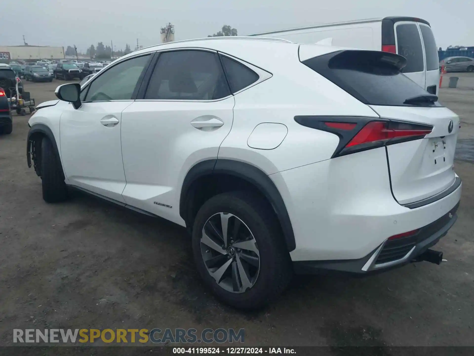 3 Photograph of a damaged car JTJBJRBZ2K2105844 LEXUS NX 300H 2019