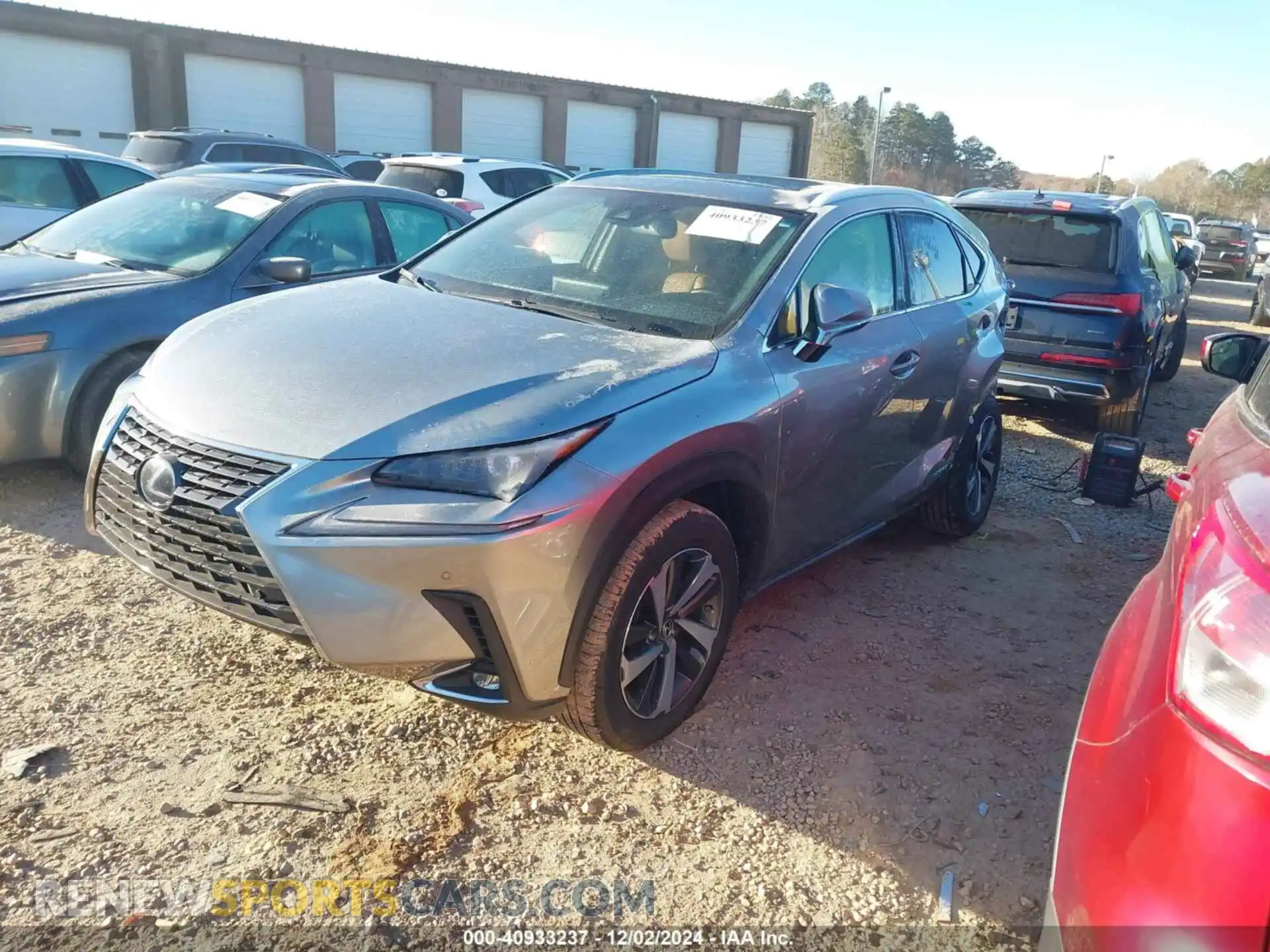 2 Photograph of a damaged car JTJBJRBZ2K2114527 LEXUS NX 300H 2019