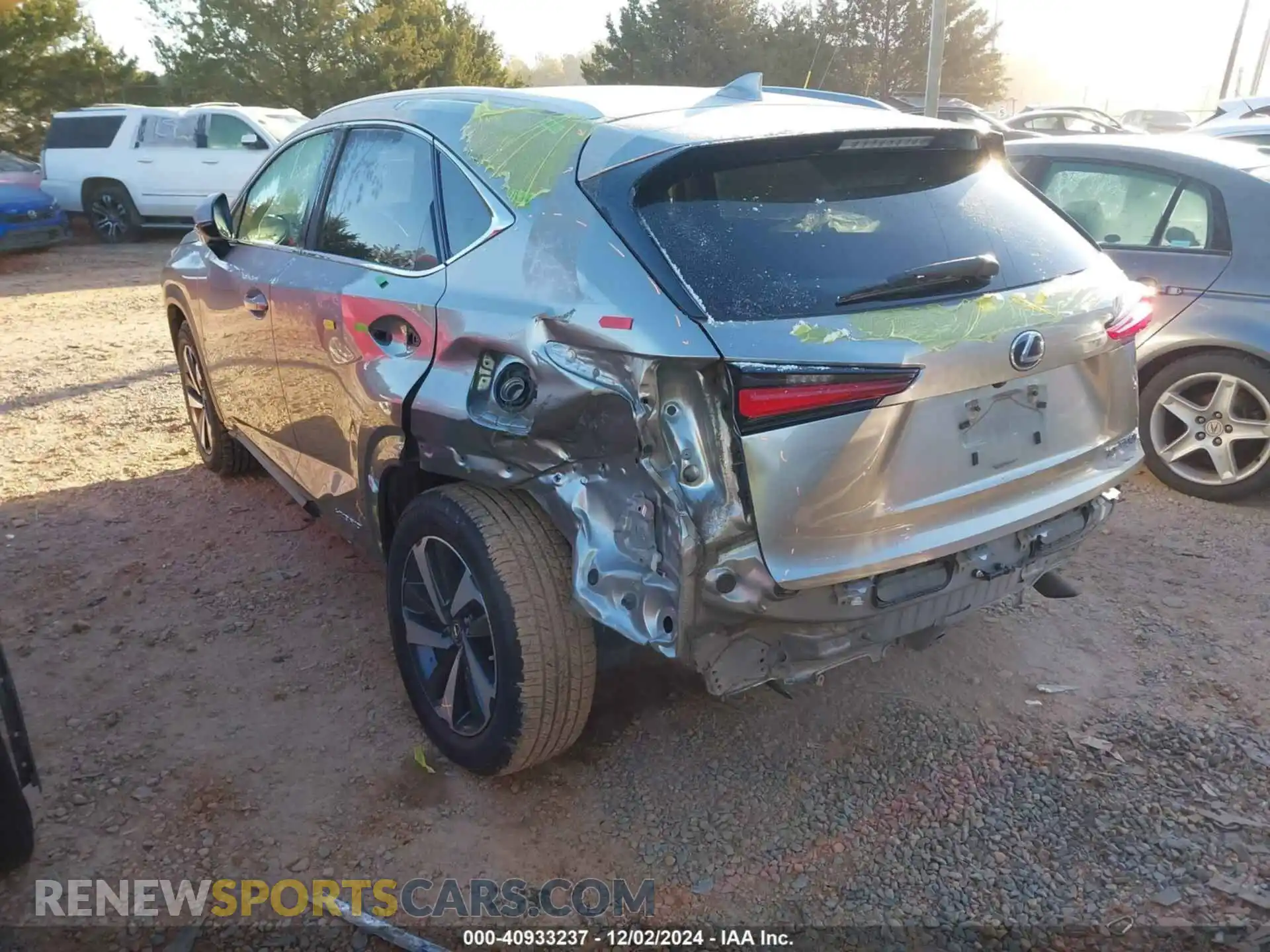 3 Photograph of a damaged car JTJBJRBZ2K2114527 LEXUS NX 300H 2019
