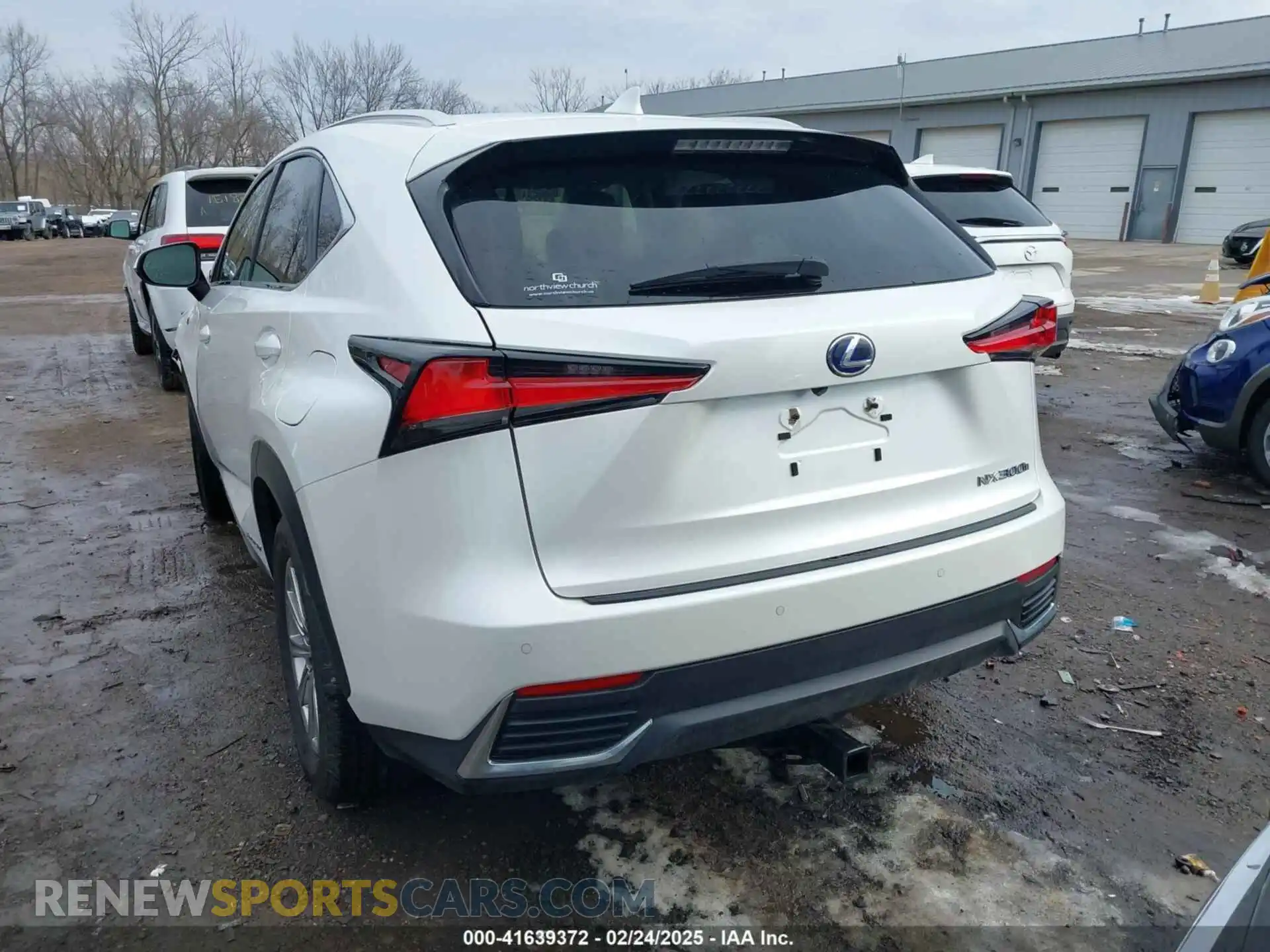 3 Photograph of a damaged car JTJBJRBZ3K2123446 LEXUS NX 300H 2019