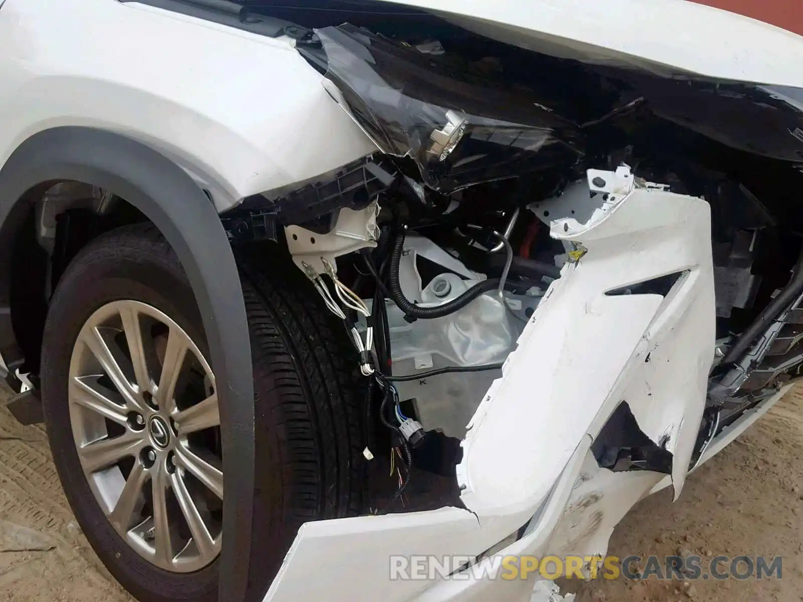 9 Photograph of a damaged car JTJBJRBZ5K2118698 LEXUS NX 300H 2019