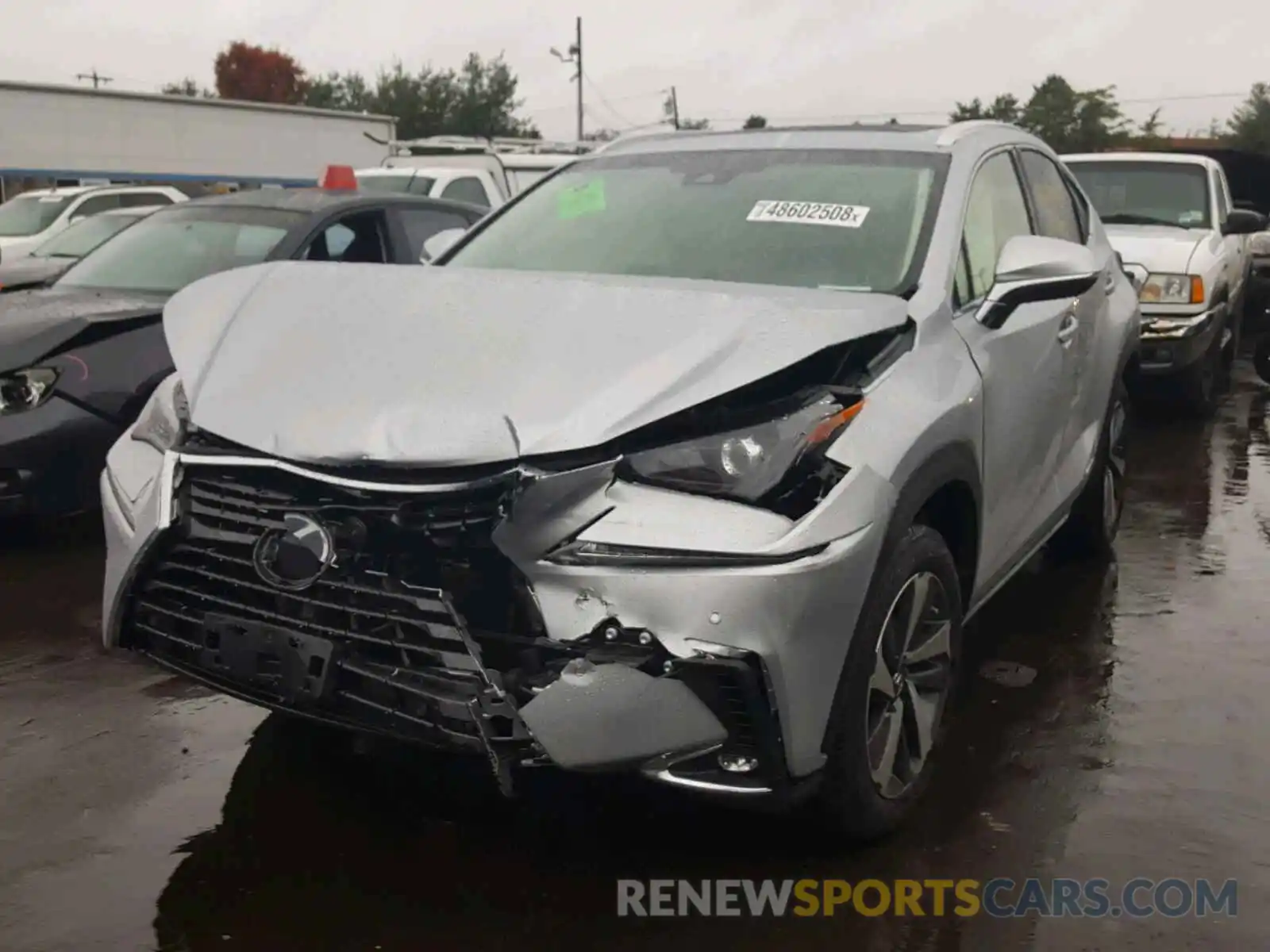 2 Photograph of a damaged car JTJBJRBZ6K2102168 LEXUS NX 300H 2019