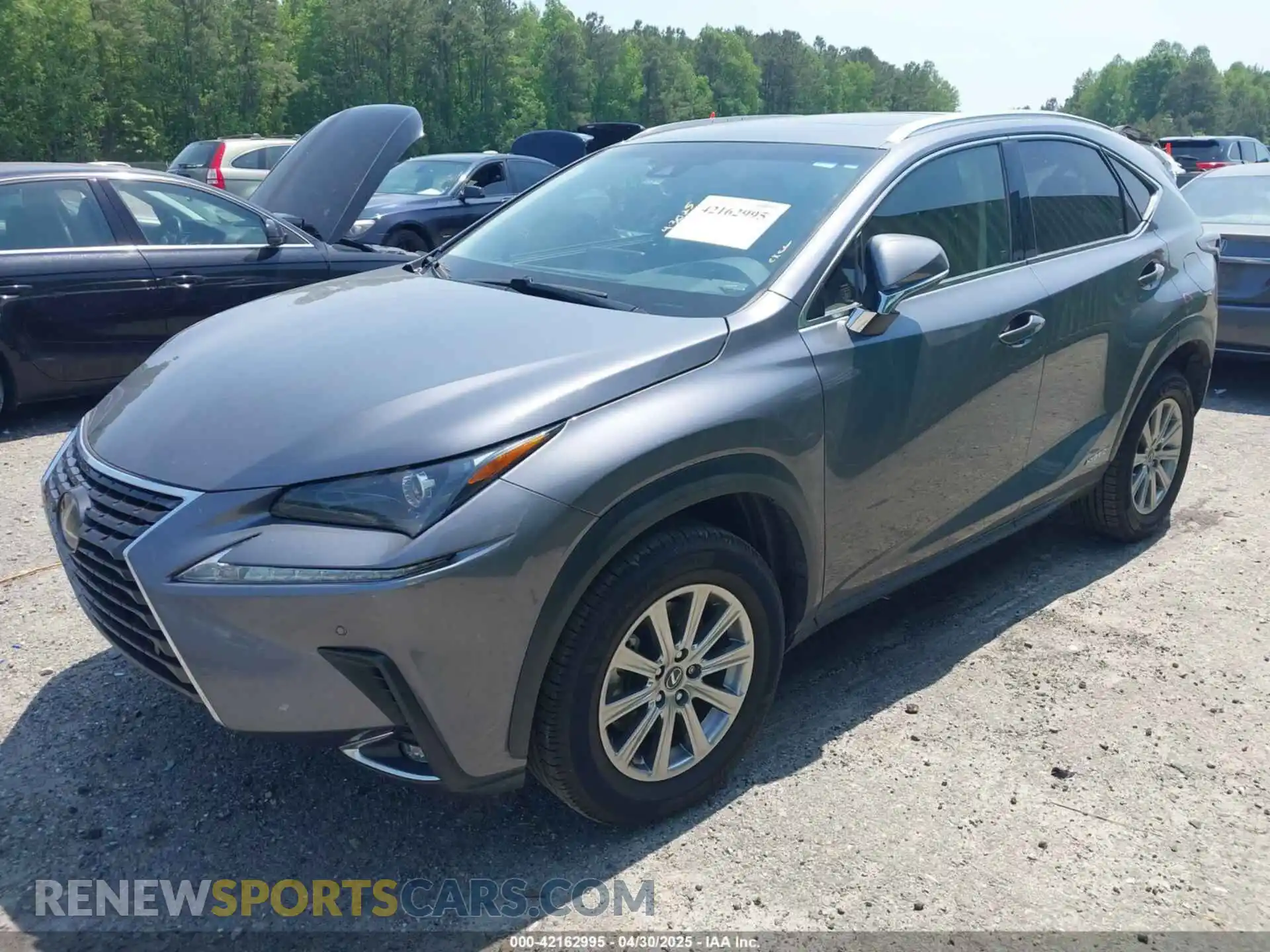 2 Photograph of a damaged car JTJBJRBZ9K2111639 LEXUS NX 300H 2019