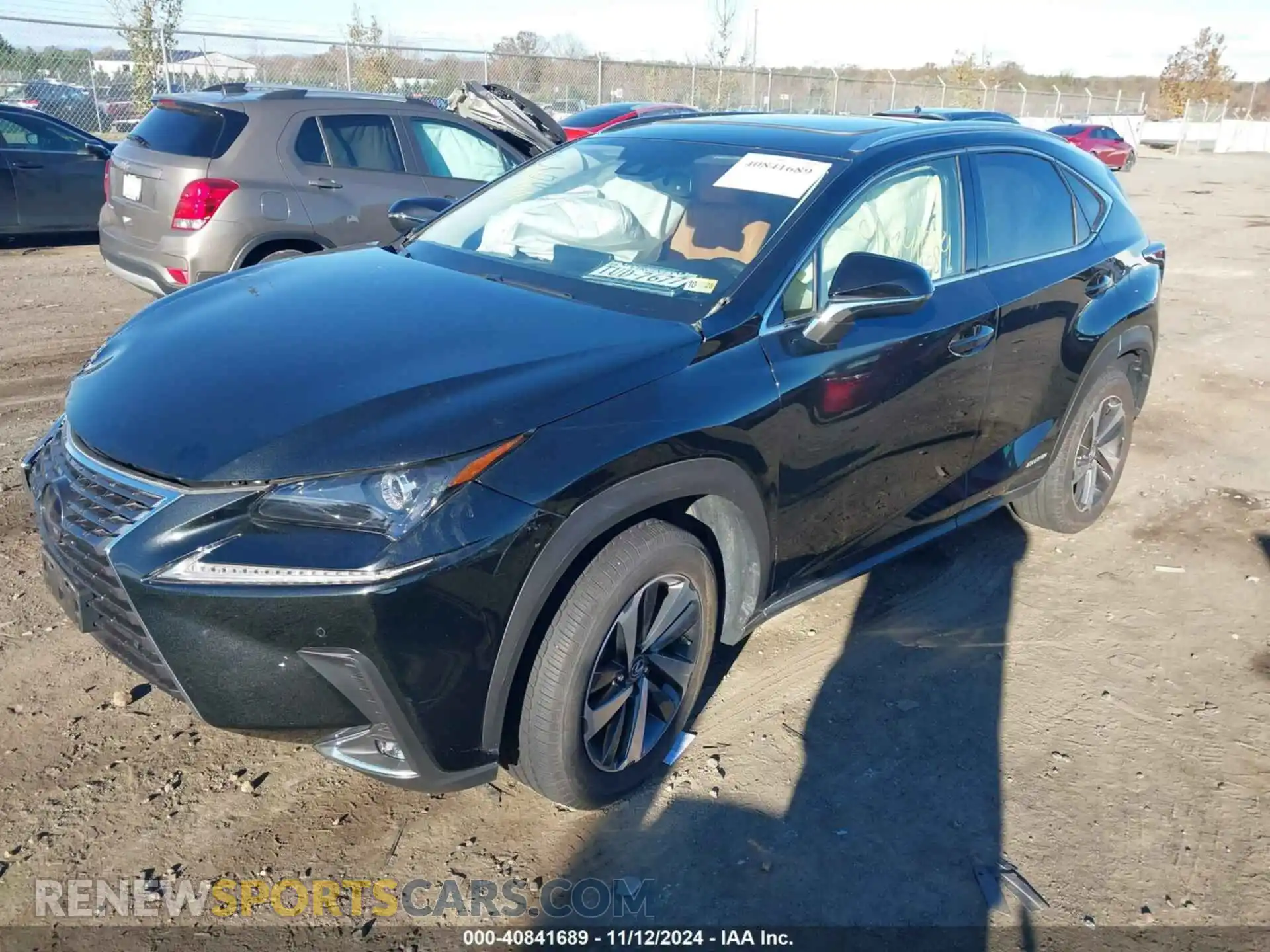 2 Photograph of a damaged car JTJGJRDZ3L2143992 LEXUS NX 300H 2020