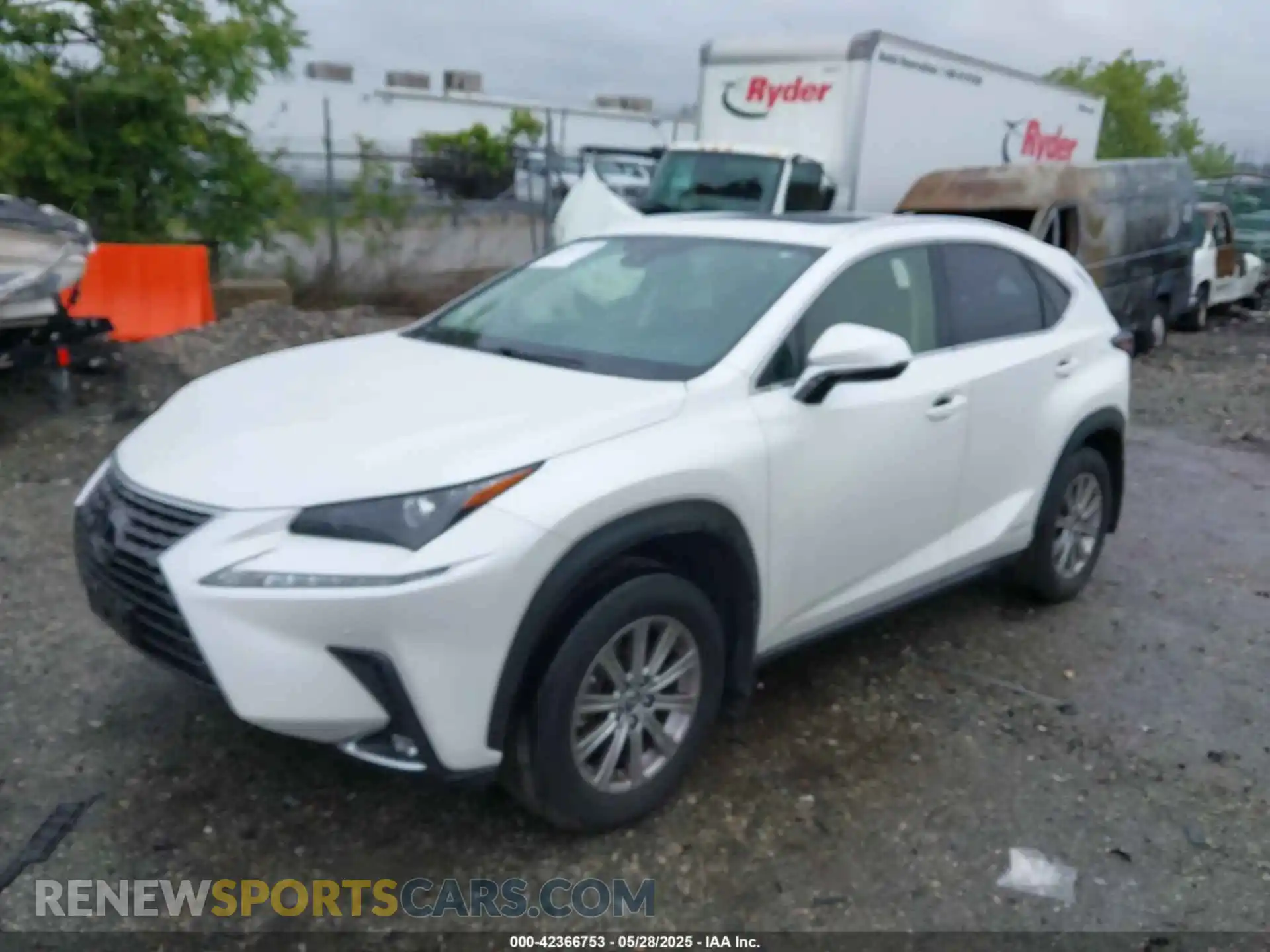 2 Photograph of a damaged car JTJDJRDZ1M5014118 LEXUS NX 300H 2021