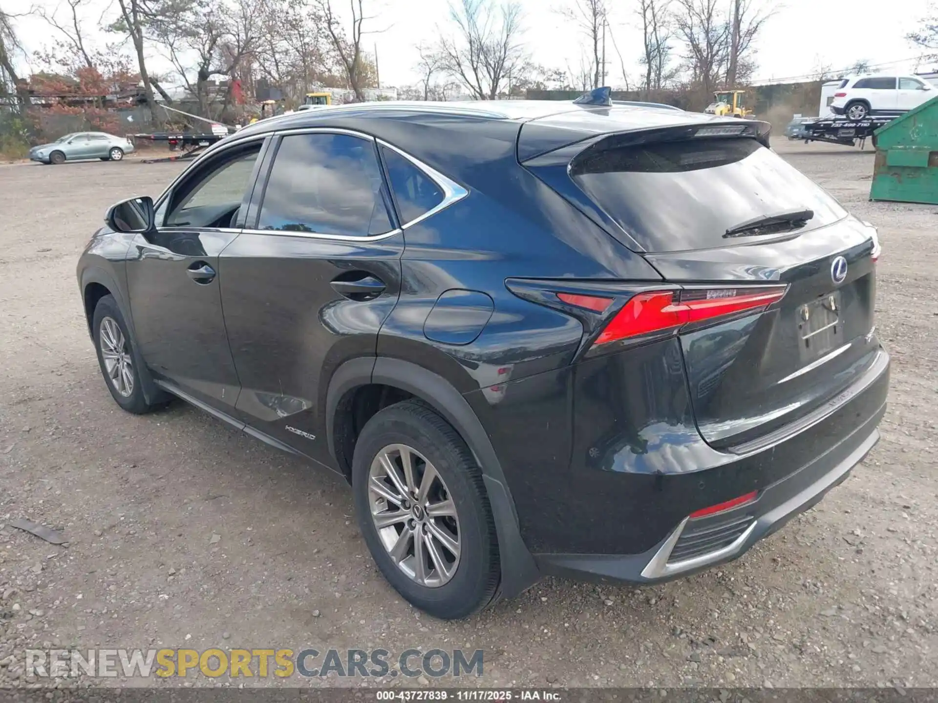 3 Photograph of a damaged car JTJDJRDZ2M2150310 LEXUS NX 300H 2021