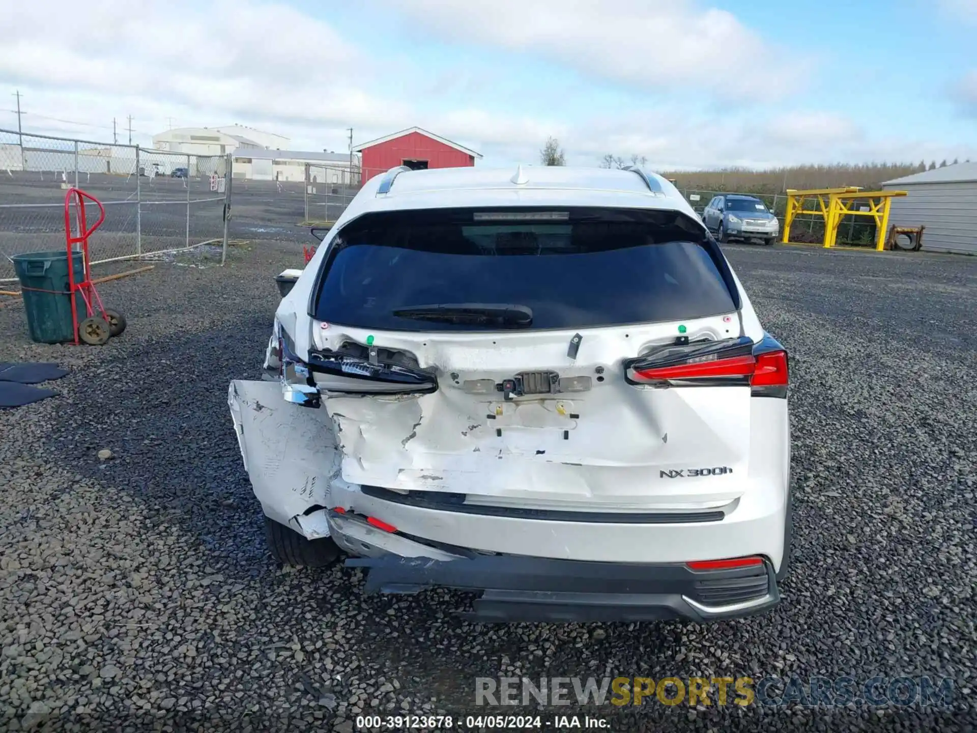 16 Photograph of a damaged car JTJDJRDZ4M2165181 LEXUS NX 300H 2021