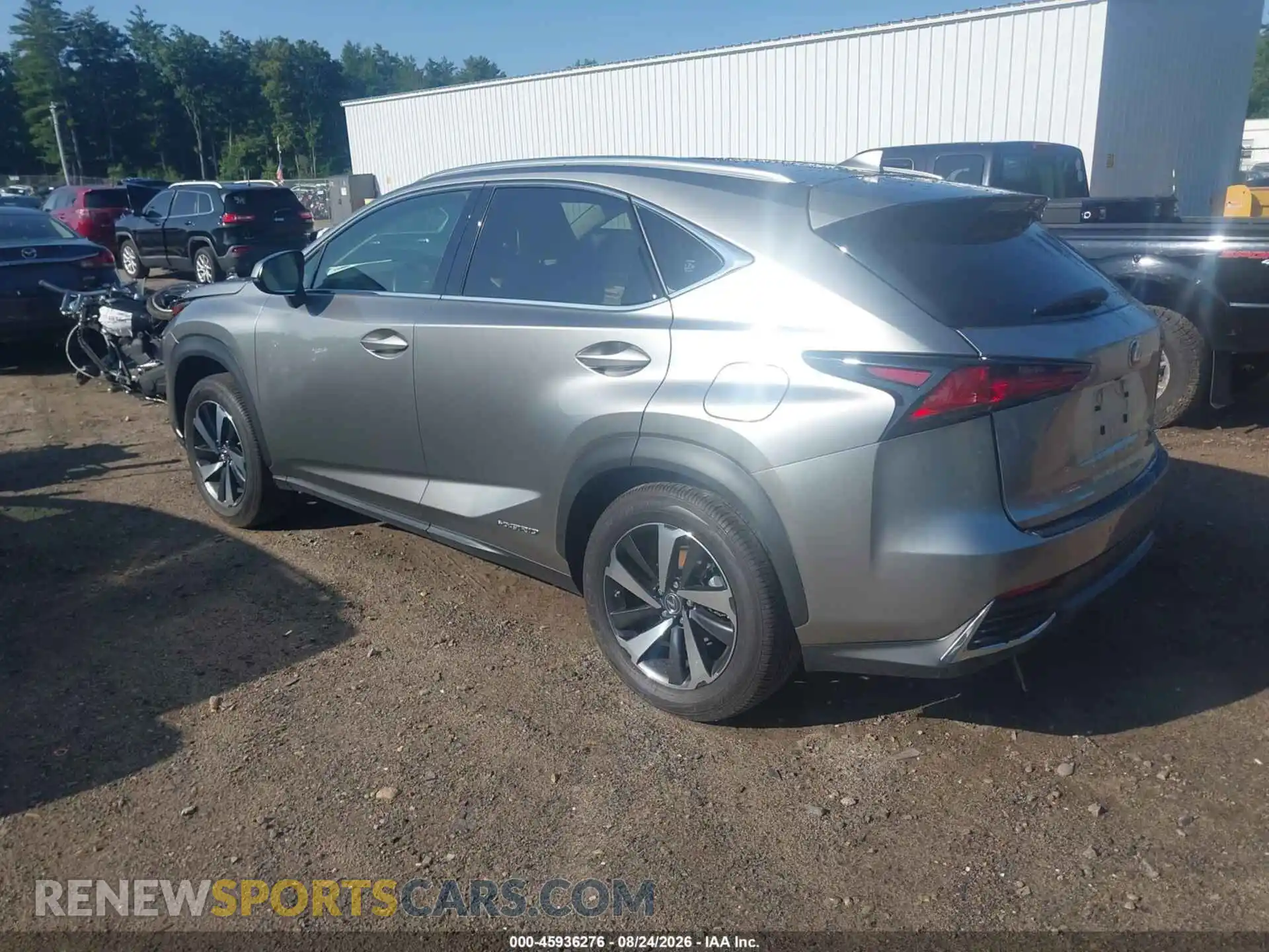 3 Photograph of a damaged car JTJGJRDZ0M2167541 LEXUS NX 300H 2021