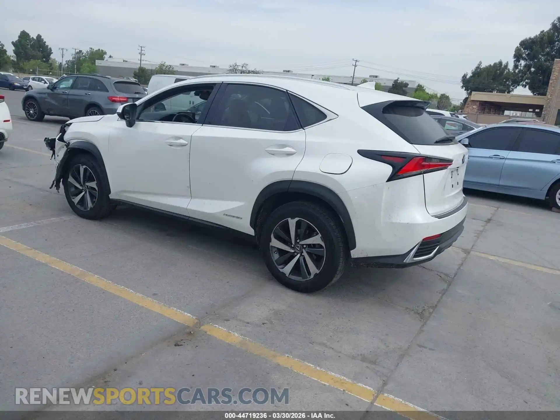 3 Photograph of a damaged car JTJGJRDZXM5011232 LEXUS NX 300H 2021