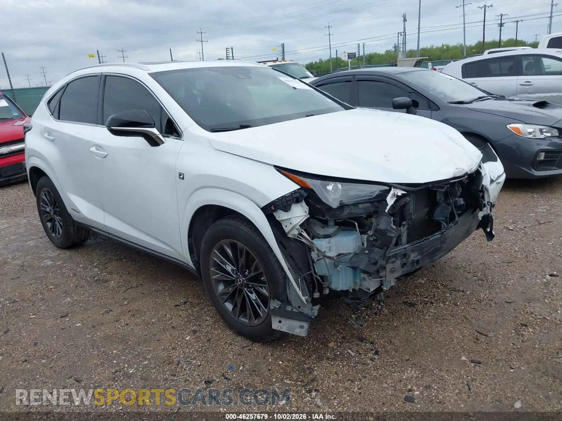 1 fotografías del automóvil dañado JTJSJRDZ2M2150072 LEXUS NX 300H 2021