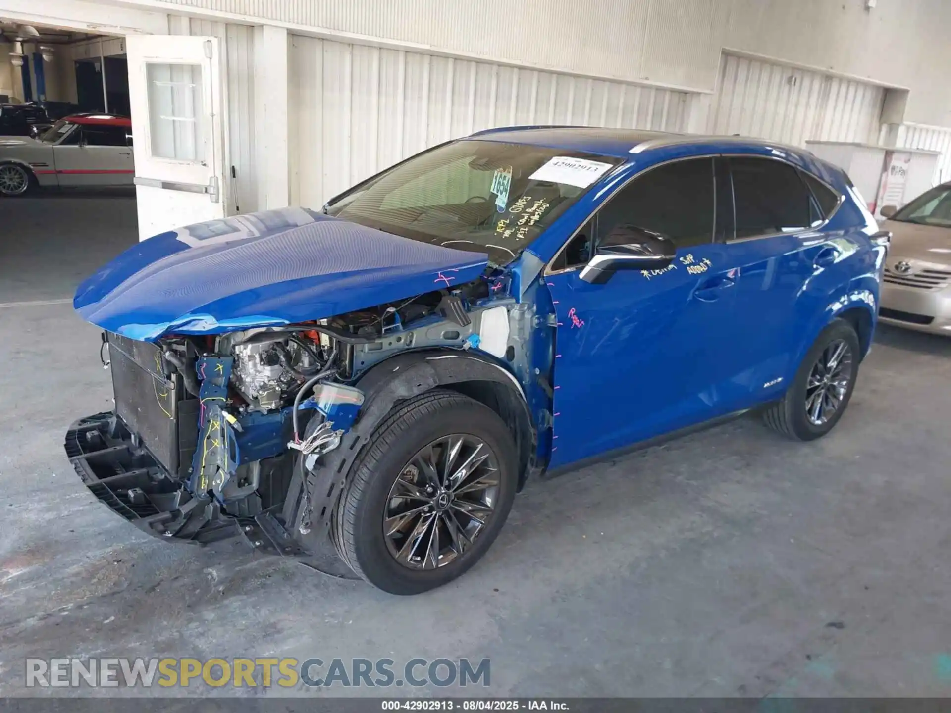 2 Photograph of a damaged car JTJSJRDZ5M2149529 LEXUS NX 300H 2021