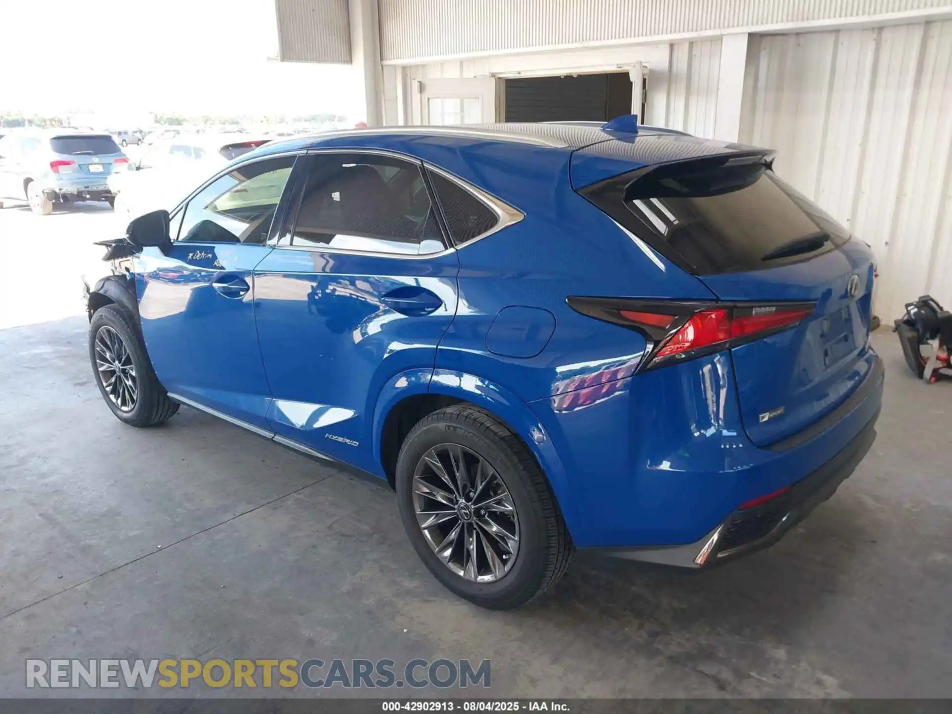 3 Photograph of a damaged car JTJSJRDZ5M2149529 LEXUS NX 300H 2021