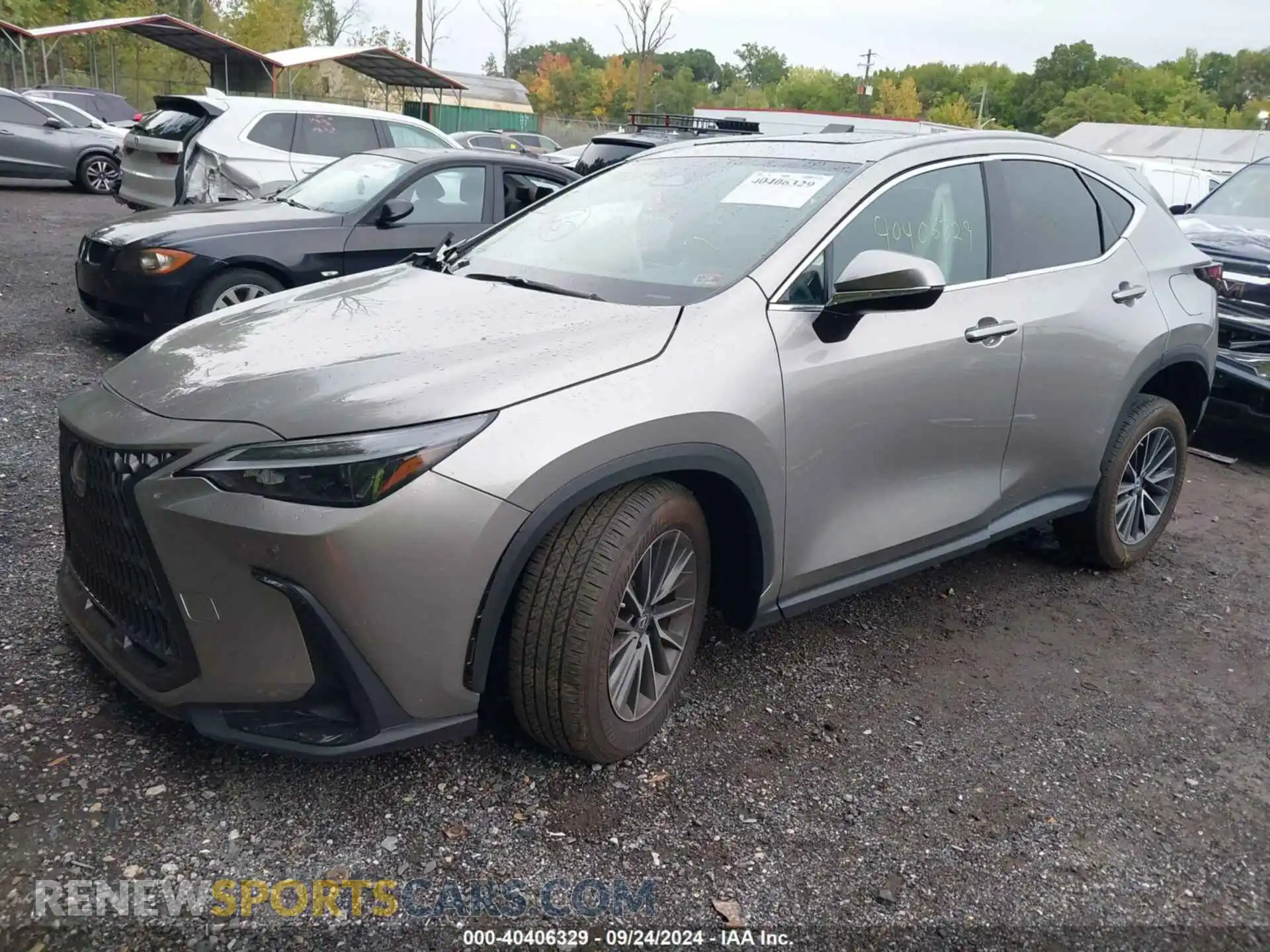 2 Photograph of a damaged car 2T2GGCEZ1NC005185 LEXUS NX 350 2022