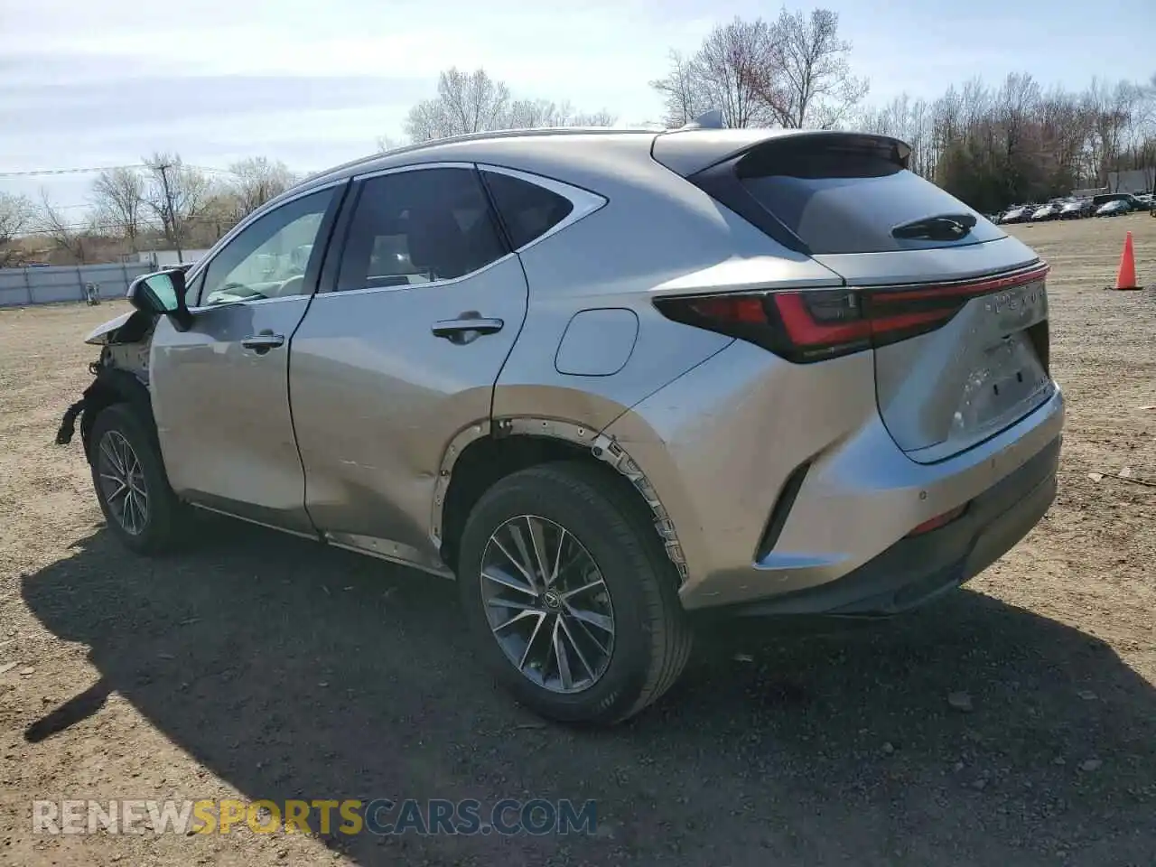 2 Photograph of a damaged car 2T2GGCEZ2NC011383 LEXUS NX 350 2022